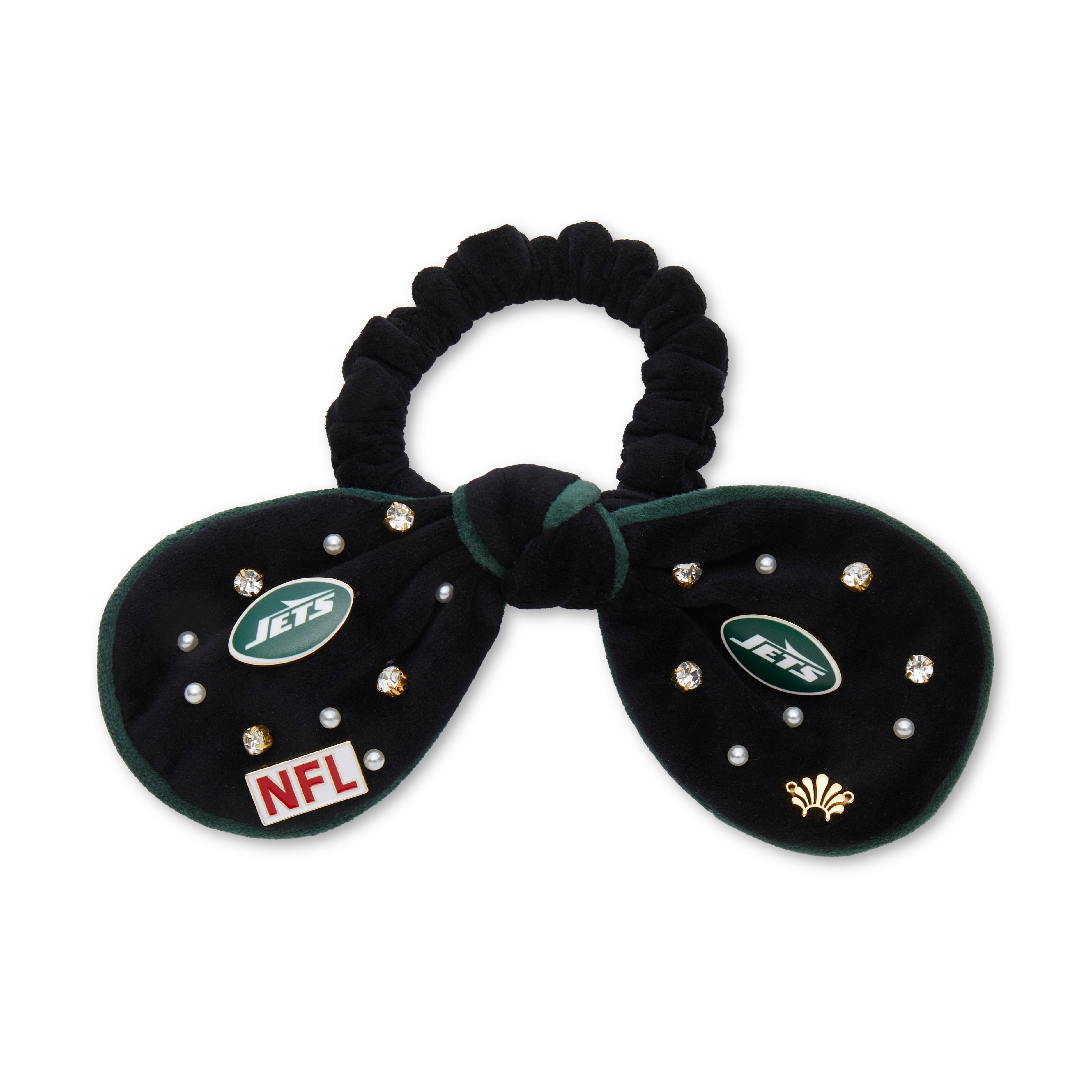 New York Jets Bow Scrunchie