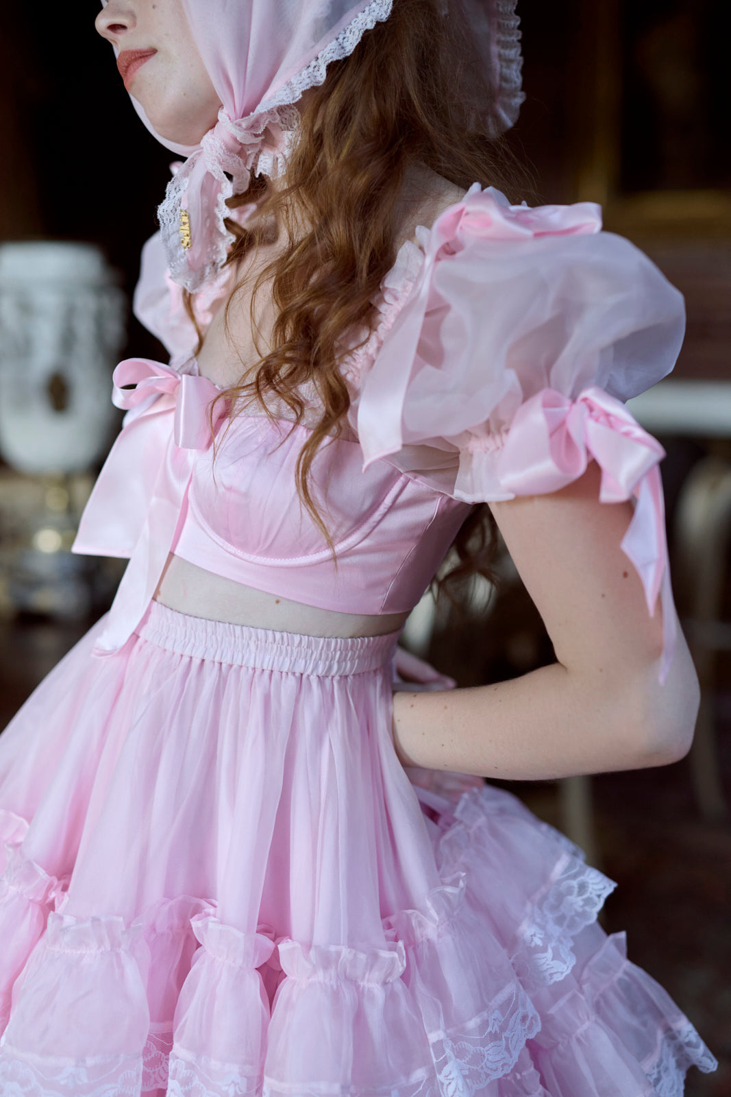 The Baby Soft Silk Pannier Petticoat