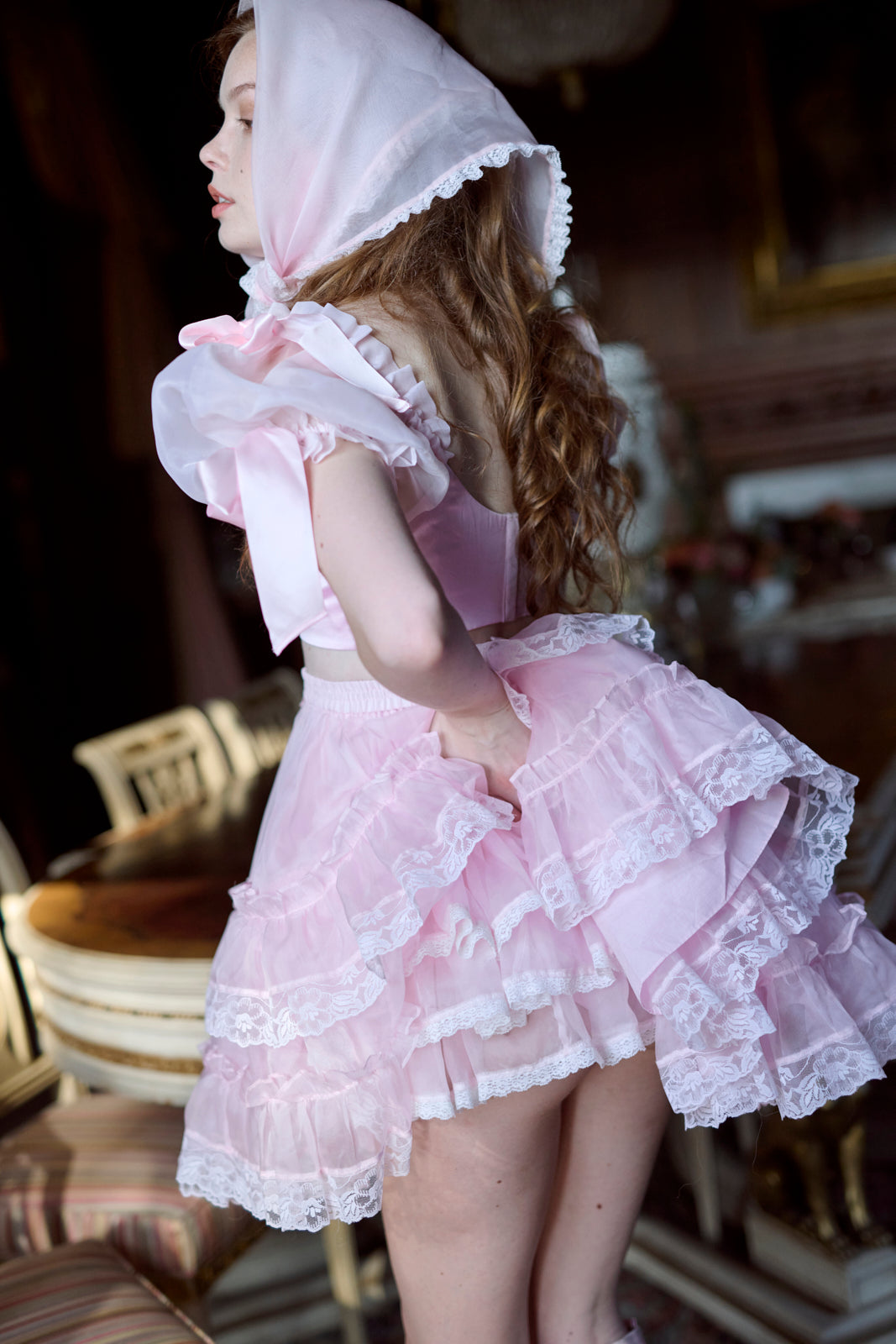 The Baby Soft Silk Pannier Petticoat