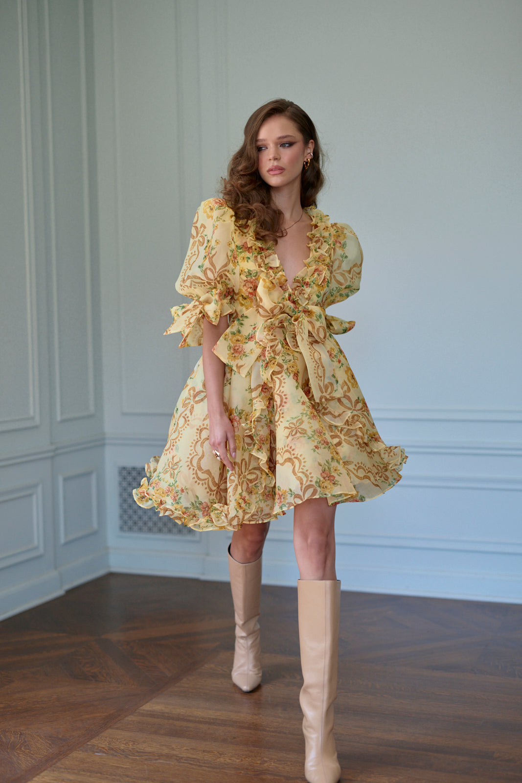 The Creme Brulee Marie Dress