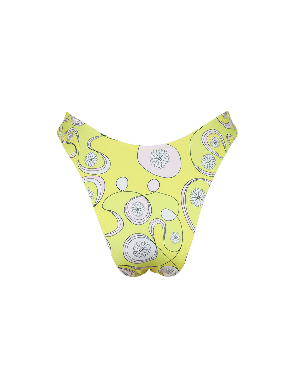 La Piscine High Cut Cheeky Bottoms