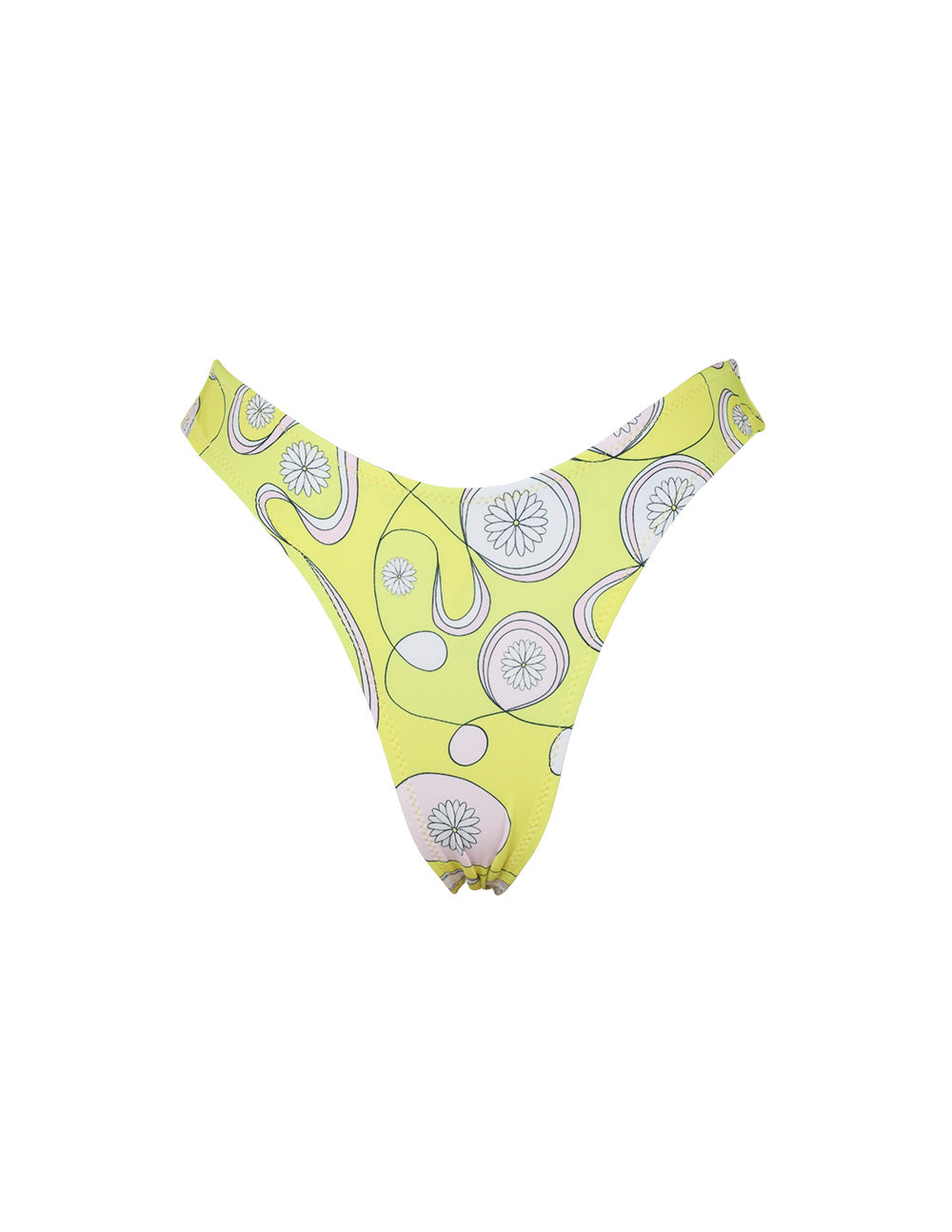 La Piscine High Cut Cheeky Bottoms
