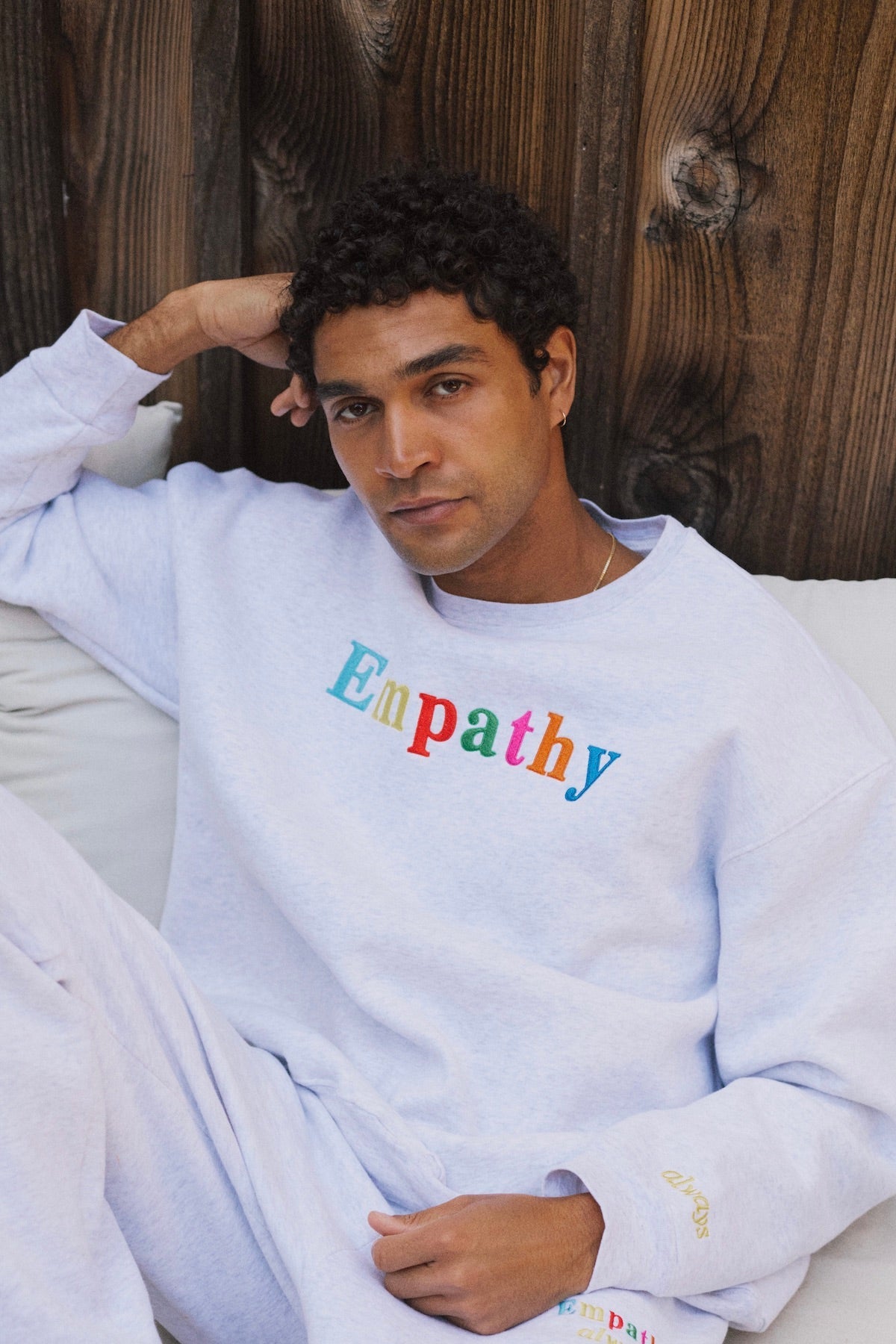 Empathy Always Grey Crewneck