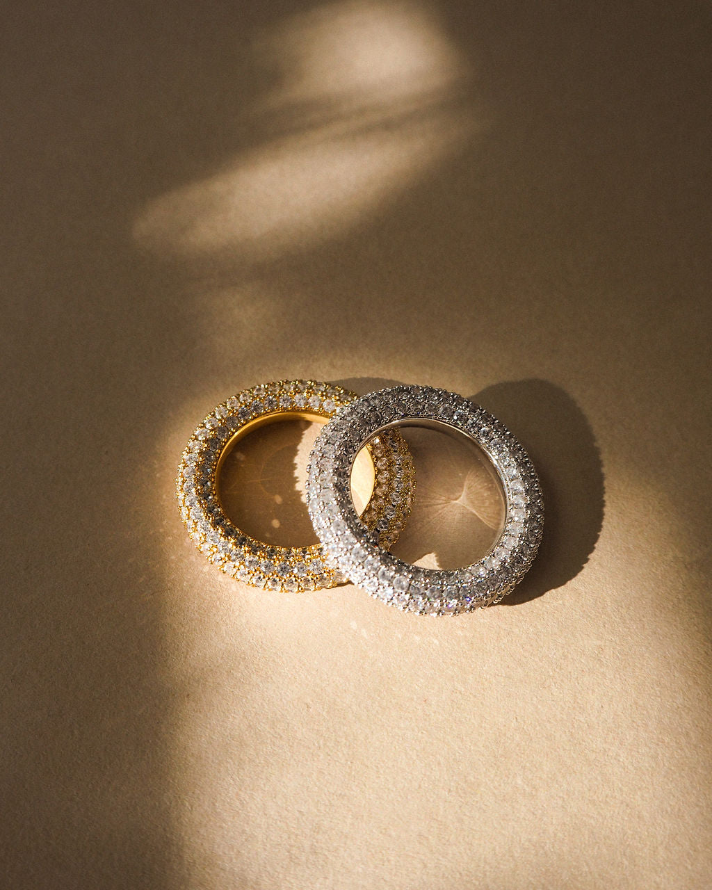 Pave Amalfi Ring- Gold