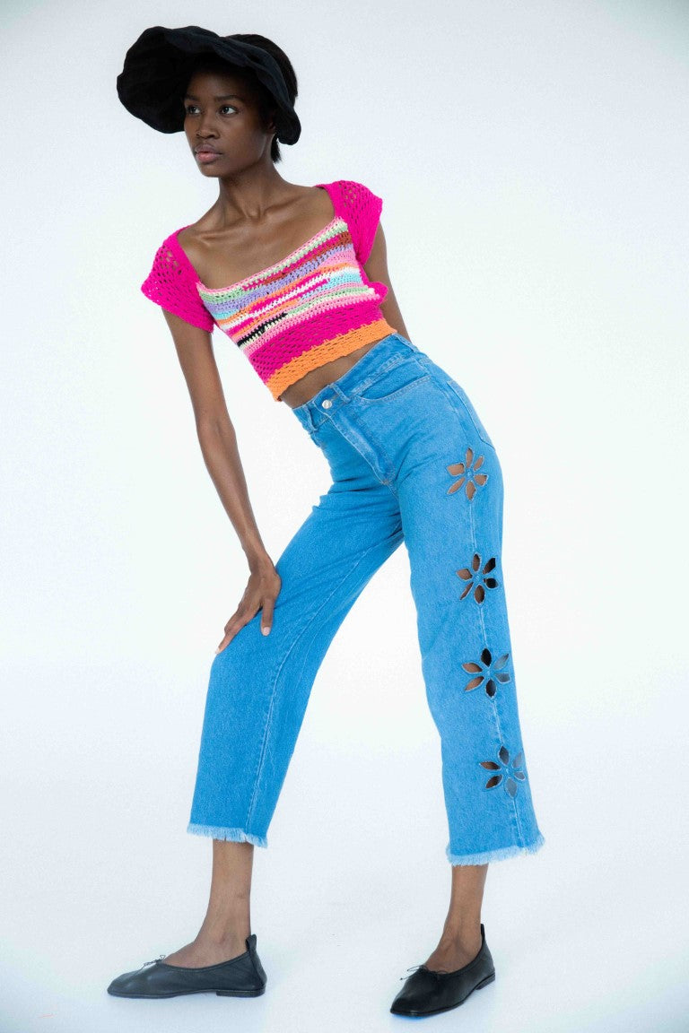 Jazmin Summer Denim Pant