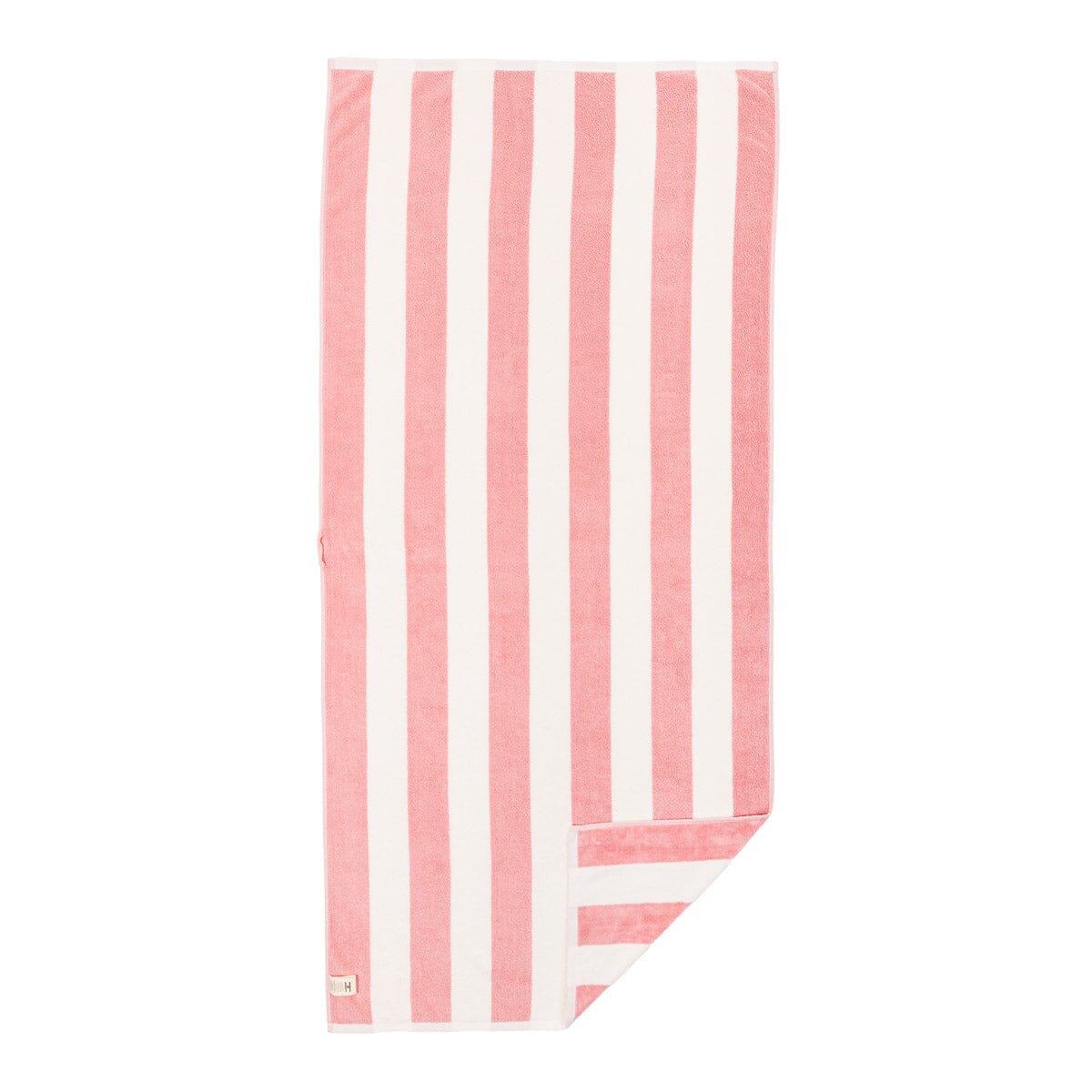 The Havana Towel - Strawberry Daiquiri Stripe Havana Beach Towel Business & Pleasure Co 