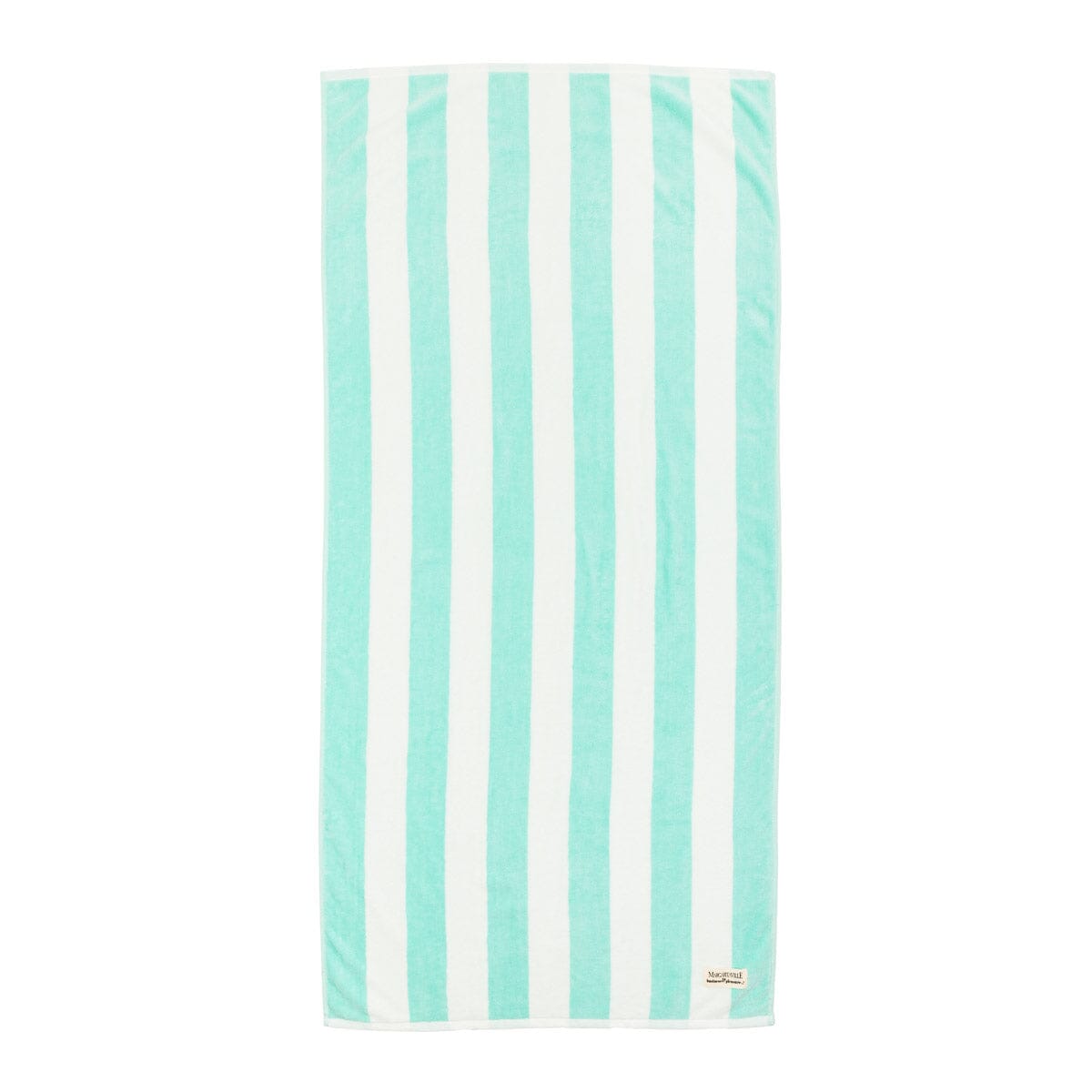 The Havana Towel - Last Mango Green Stripe Havana Beach Towel Business & Pleasure Co 