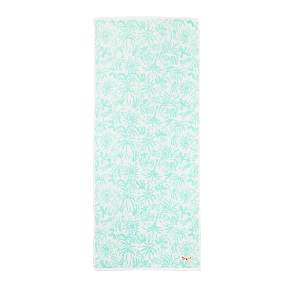 The Havana Towel - Last Mango Green Tiki Havana Beach Towel Business & Pleasure Co 