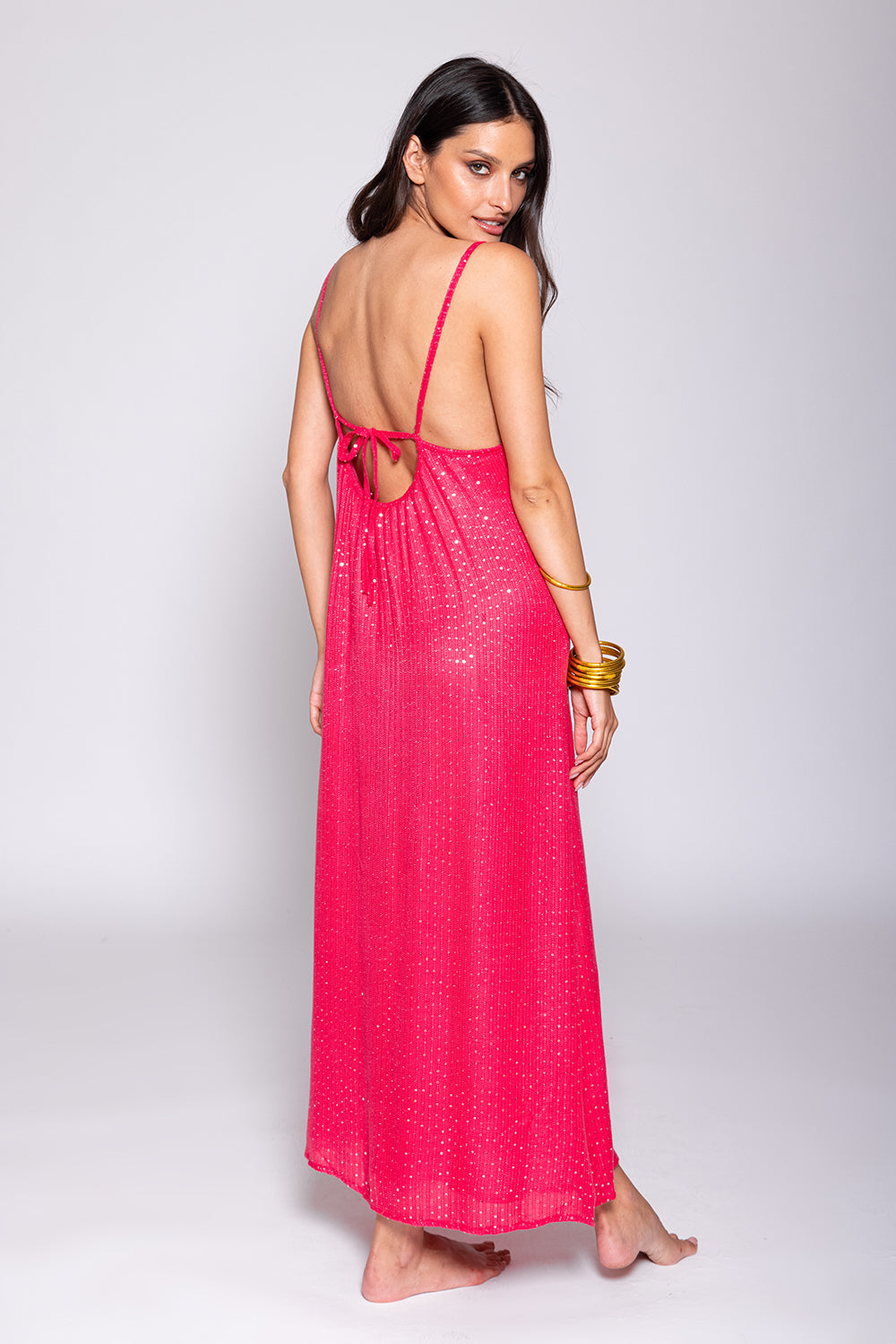 MADELINE LONG DRESS SAINT BARTH BLUSH