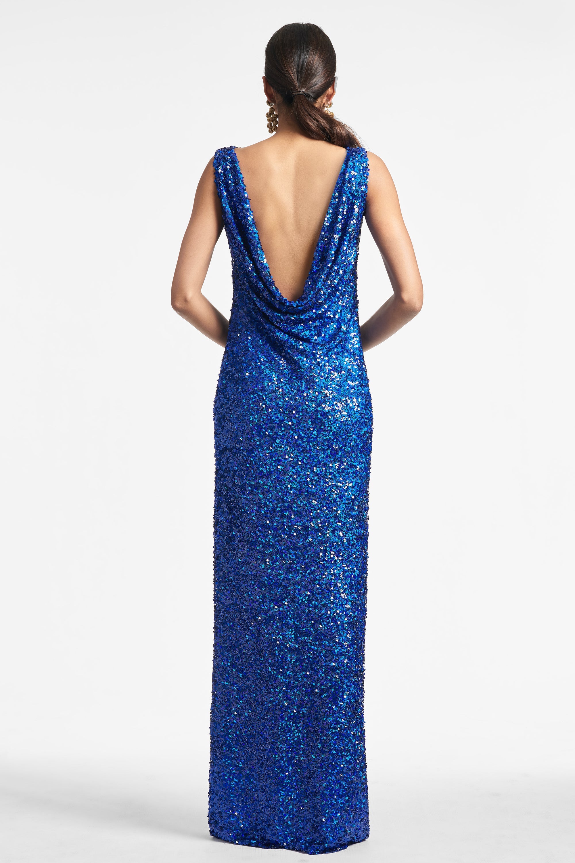 Mariah Gown - Cobalt - Final Sale