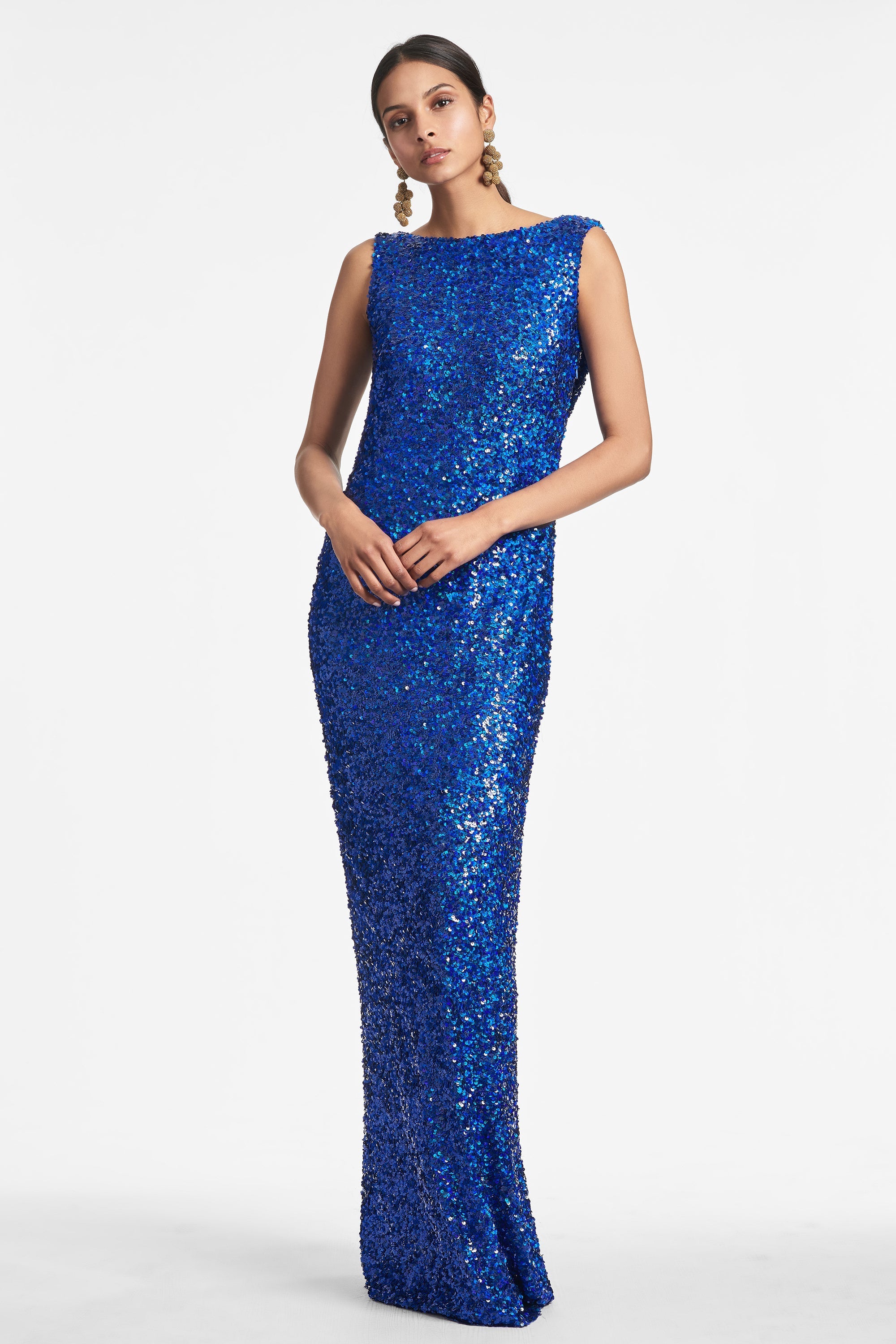 Mariah Gown - Cobalt - Final Sale