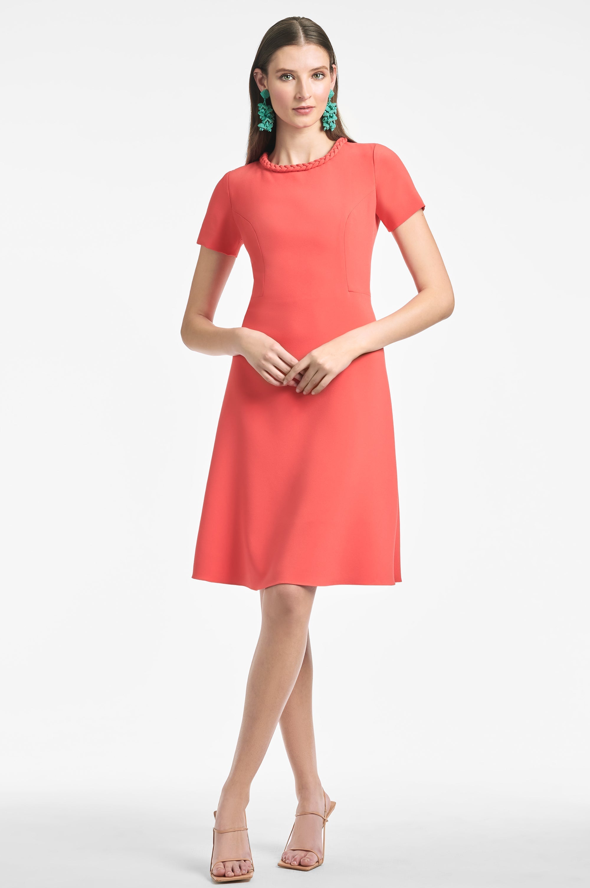 Mimi Dress - Coral - Final Sale