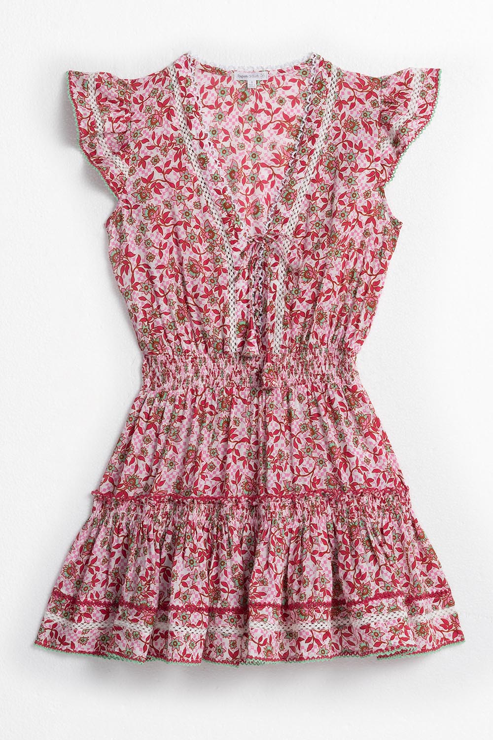 Kids Mini Dress Anais - Pink Blossom