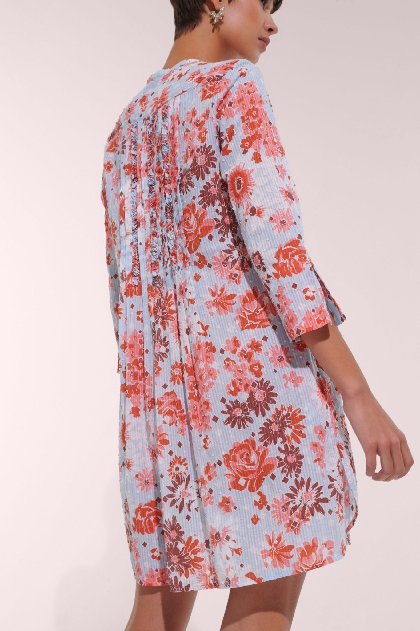 Mini Dress Bea - Blue 90'S