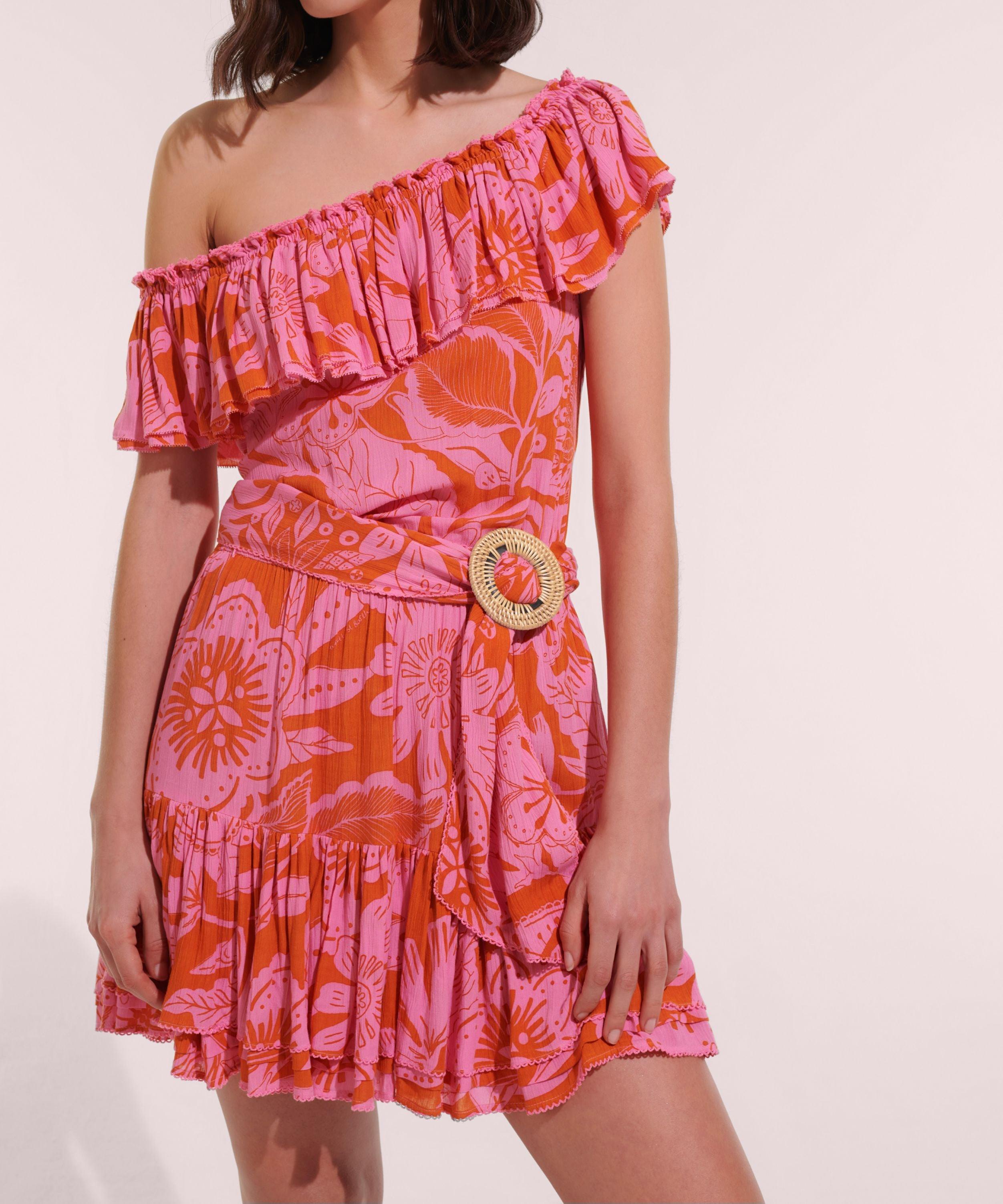 Mini Dress Bella - Pink Gauguin