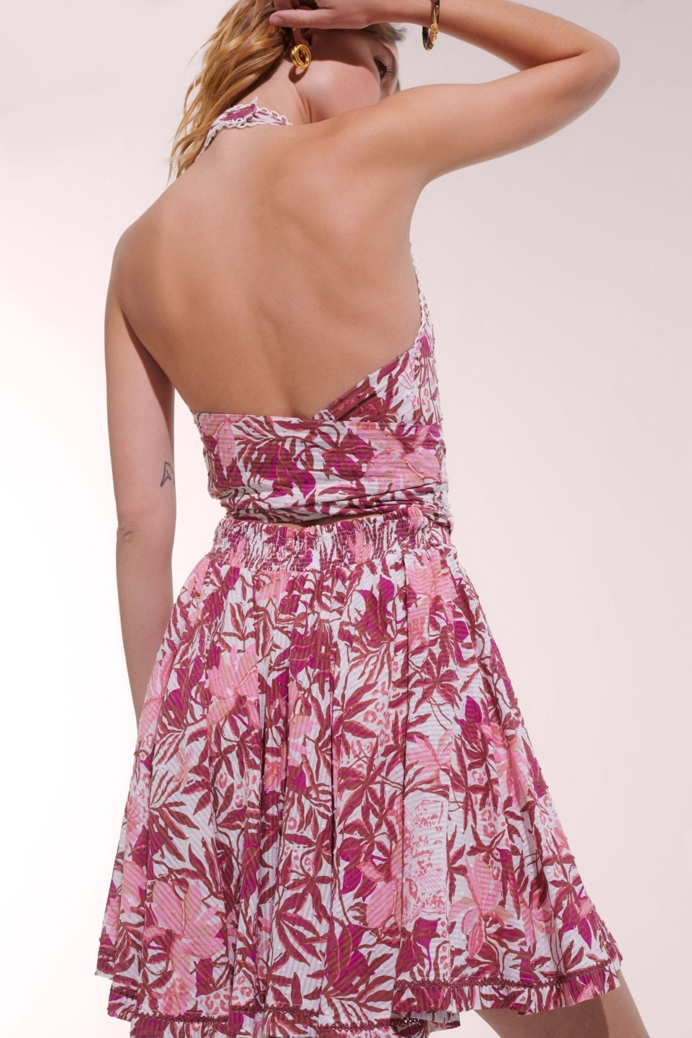 Mini Dress Beth - Pink Orchid