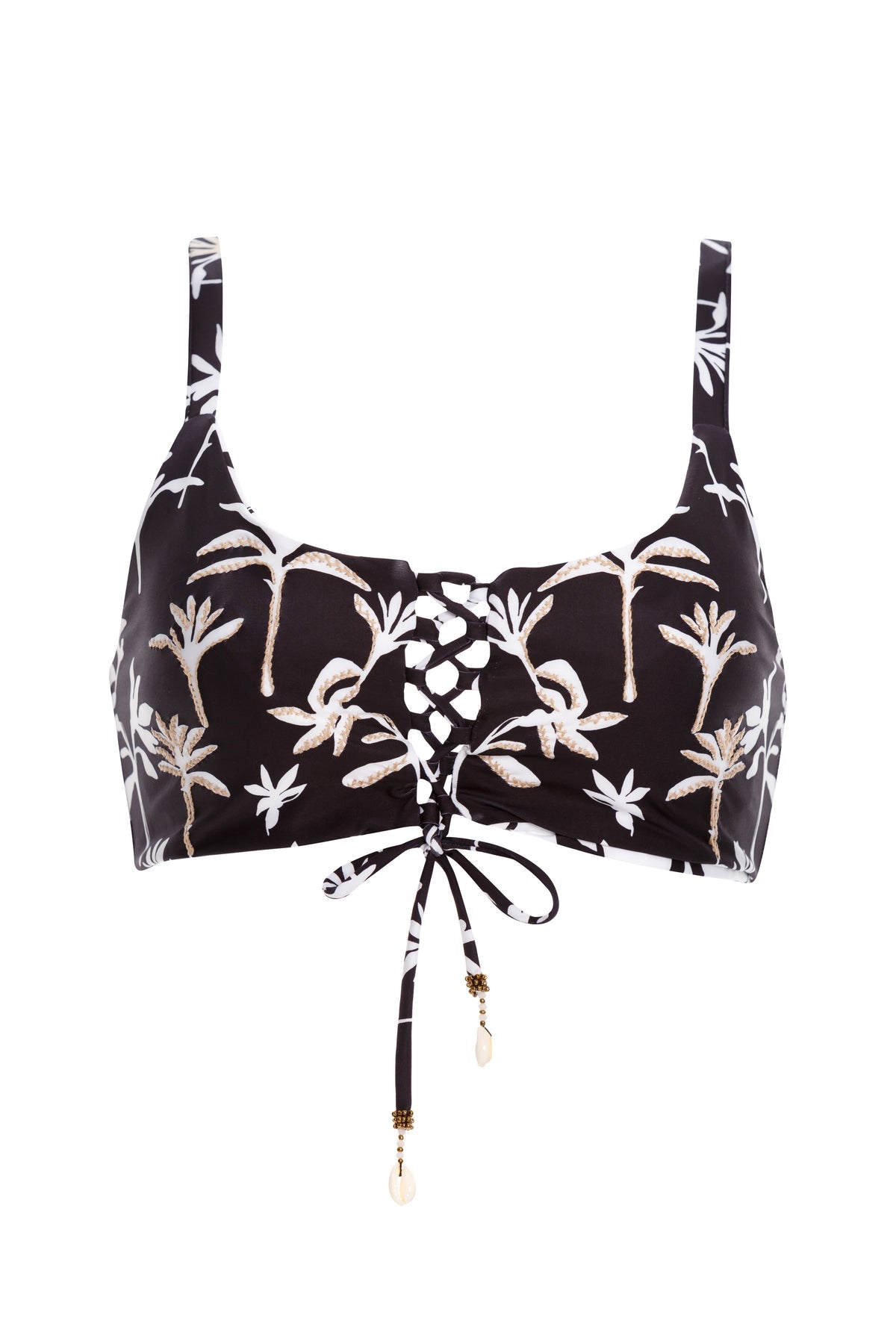 Nature´s Nomads - Reversible Tie In The Front Bra Top