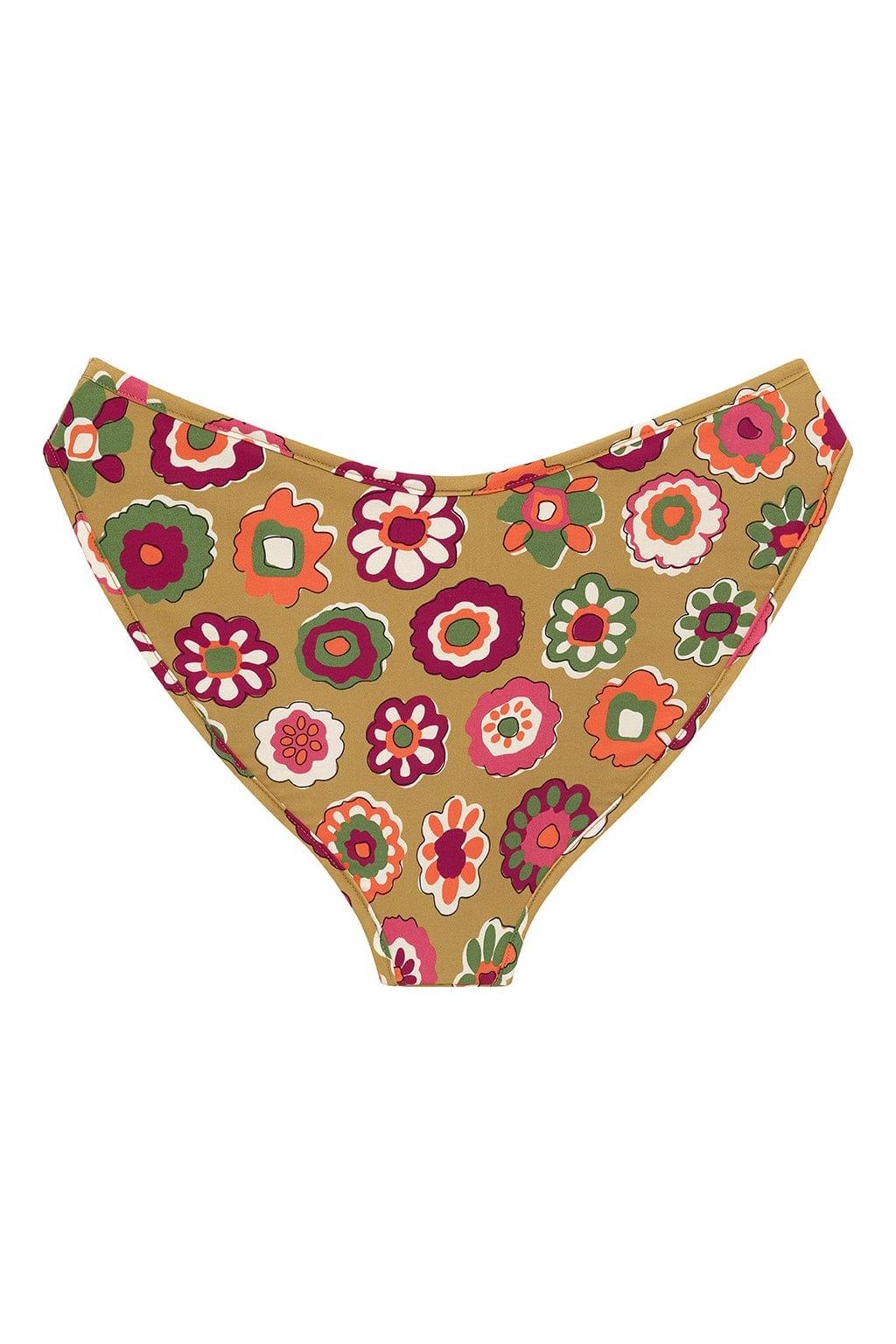 Mazzy Floral Added Coverage Lulu Bikini Bottom