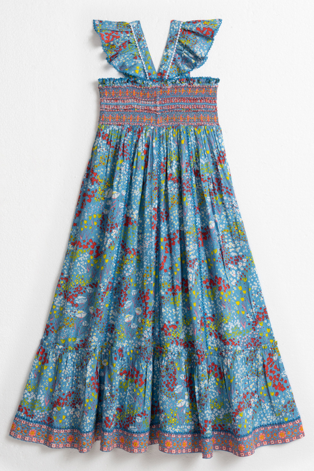 Midi Dress Cindy Kids Ct Pm Blue Tulipe Viscose