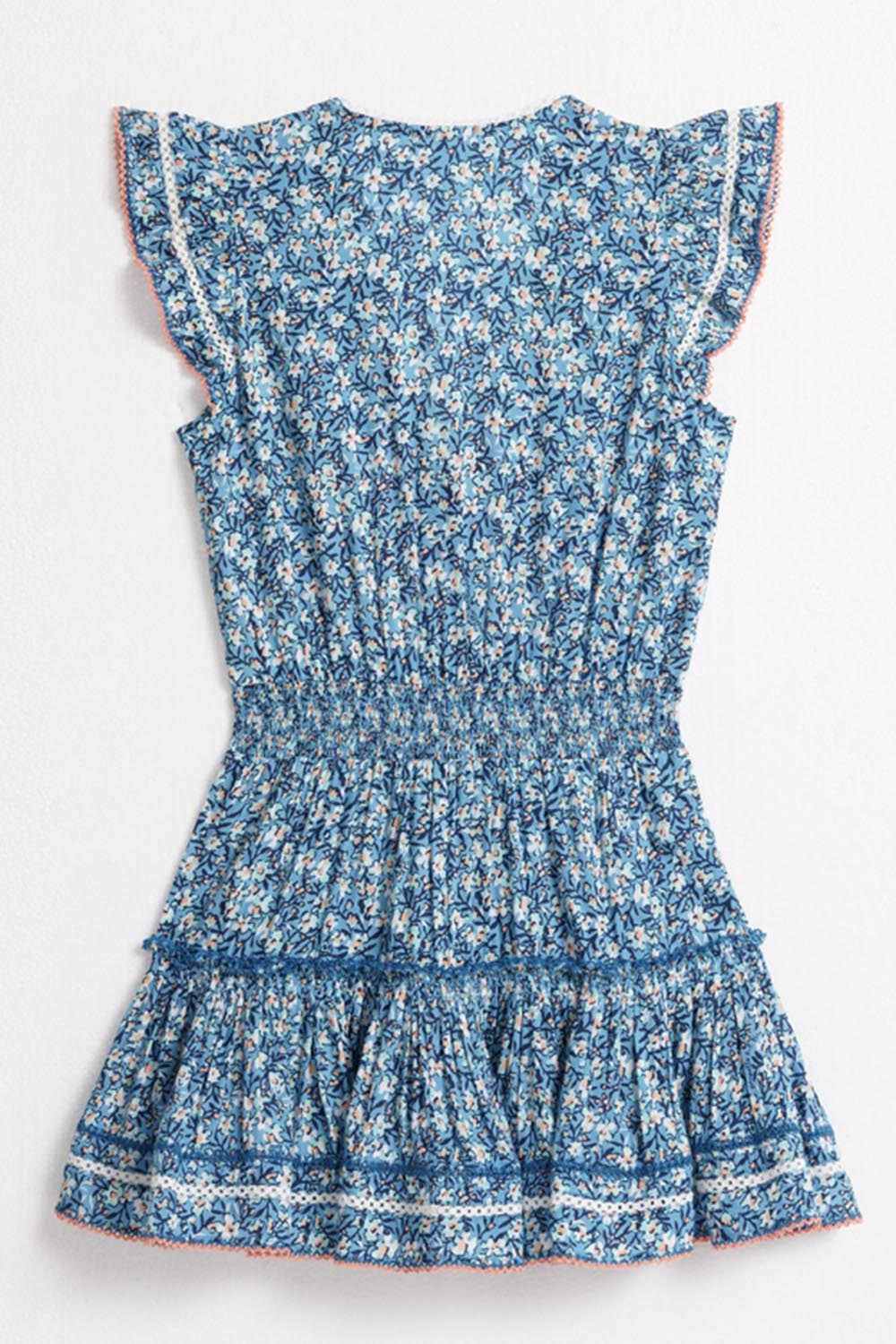 Kids Mini Dress Anais - Blue Paquerette