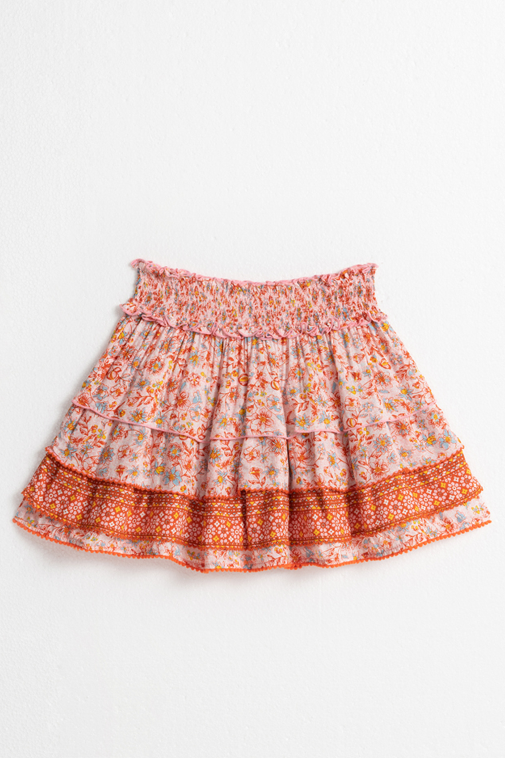 Poupette St Barth - Kids Mini Skirt Ariel - Pink Magnolia