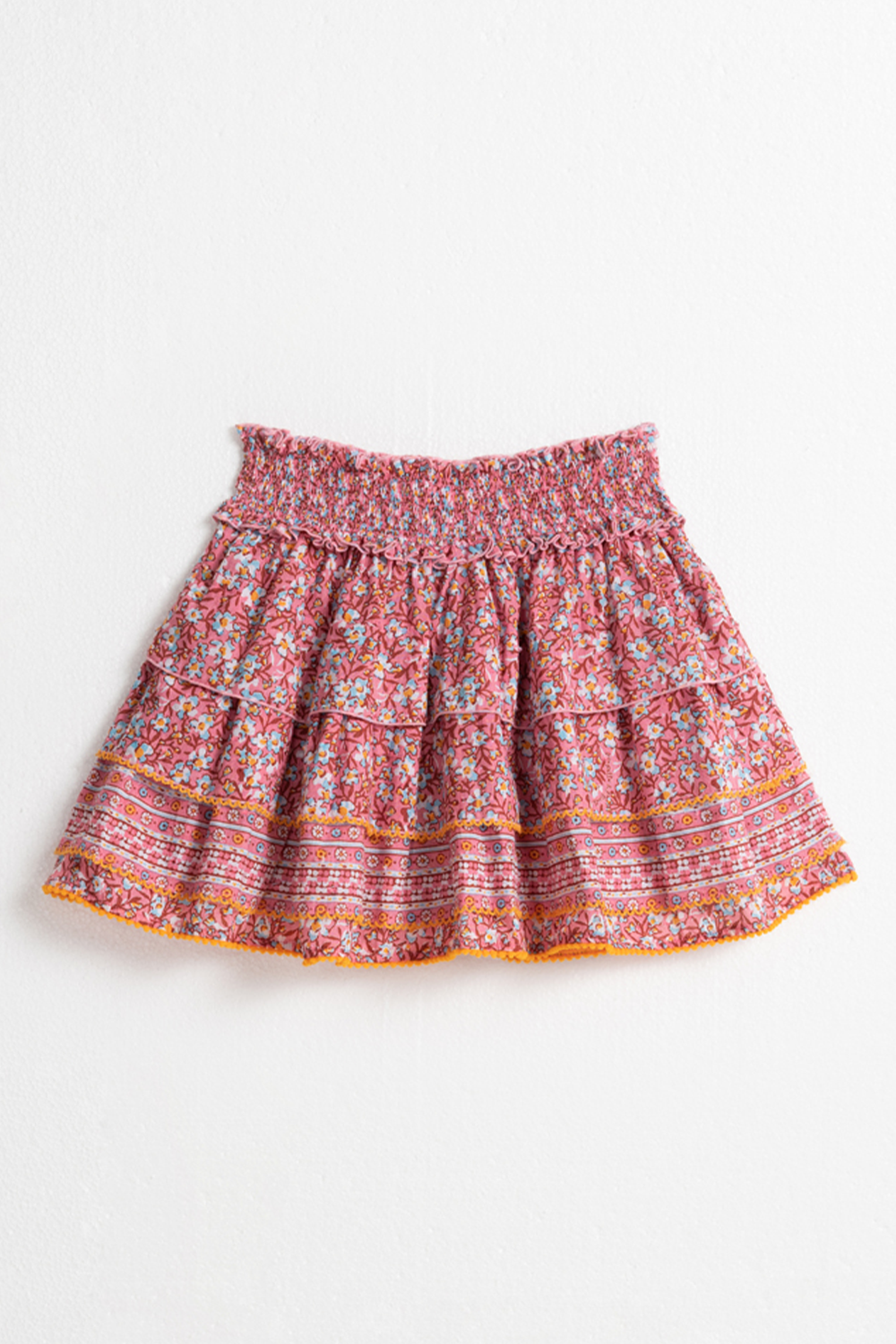 Mini Skirt Ariel Kids V Pink Paquerette Viscose