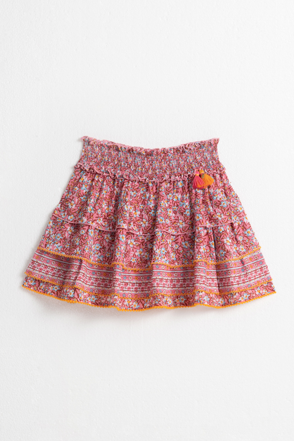 Mini Skirt Ariel Kids V Pink Paquerette Viscose