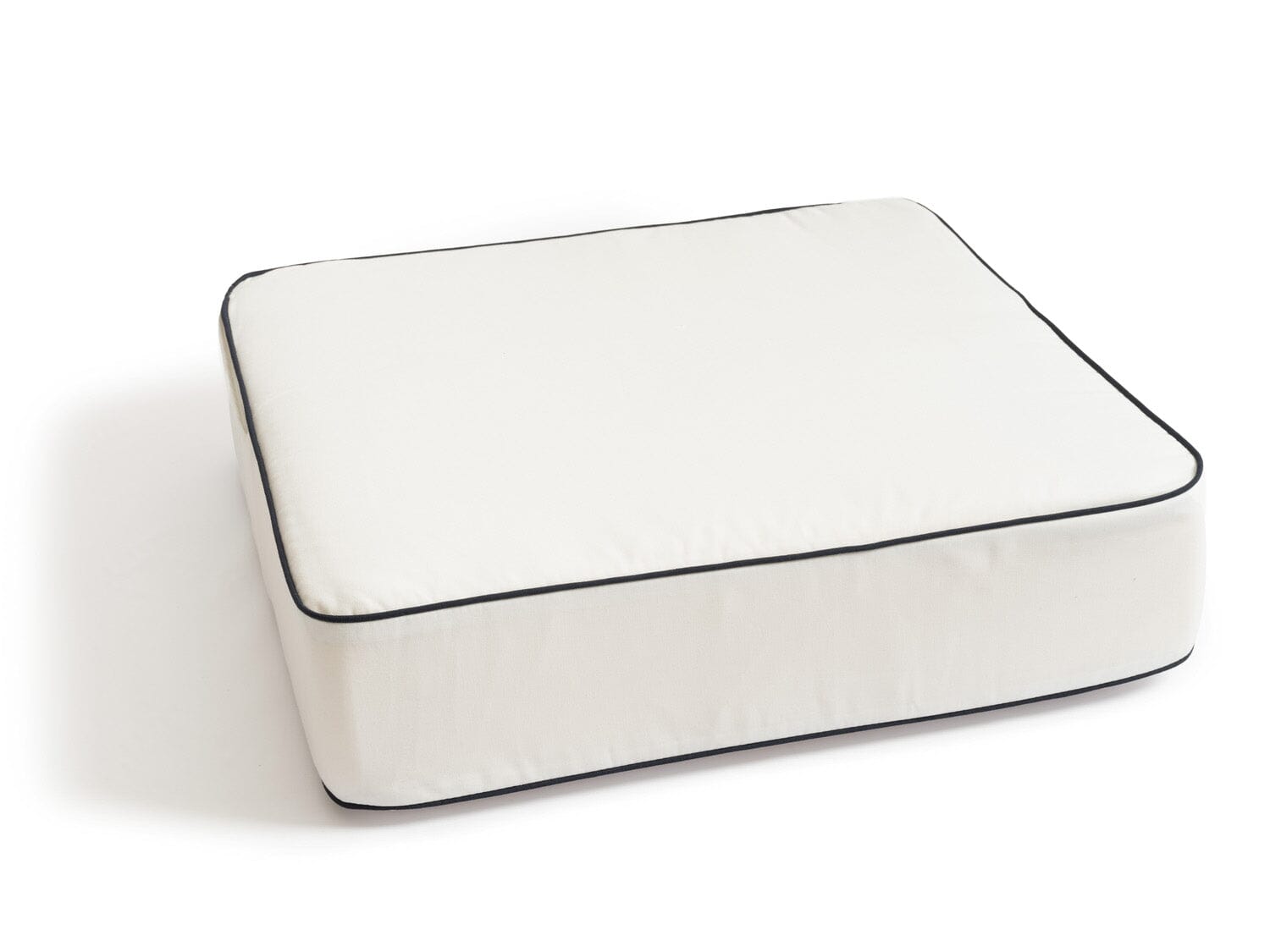 studio image of white modular pillow stack