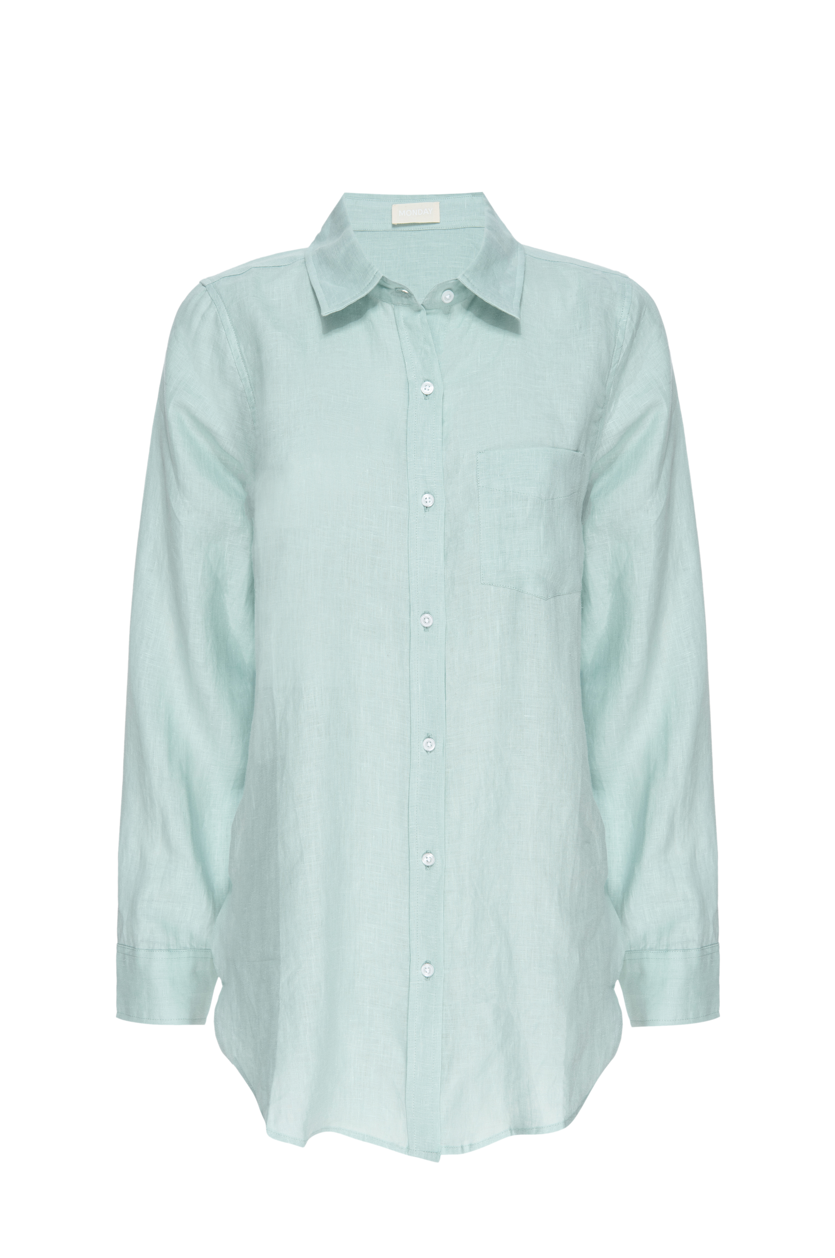 Monaco Linen Shirt  | Sea Glass