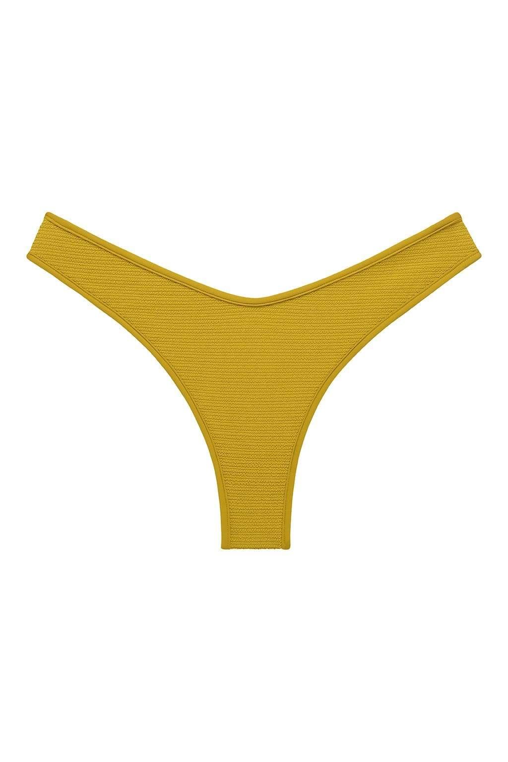 Key Lime Micro Scrunch Lulu Bikini Bottom
