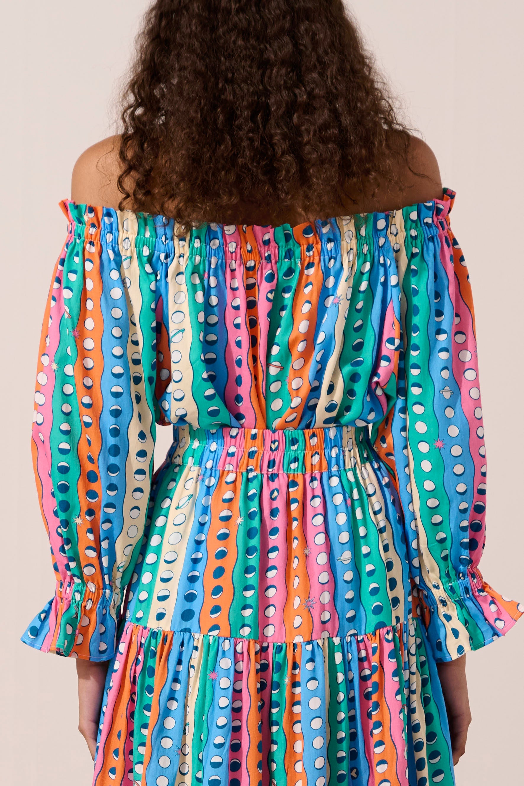 rainbow blouse