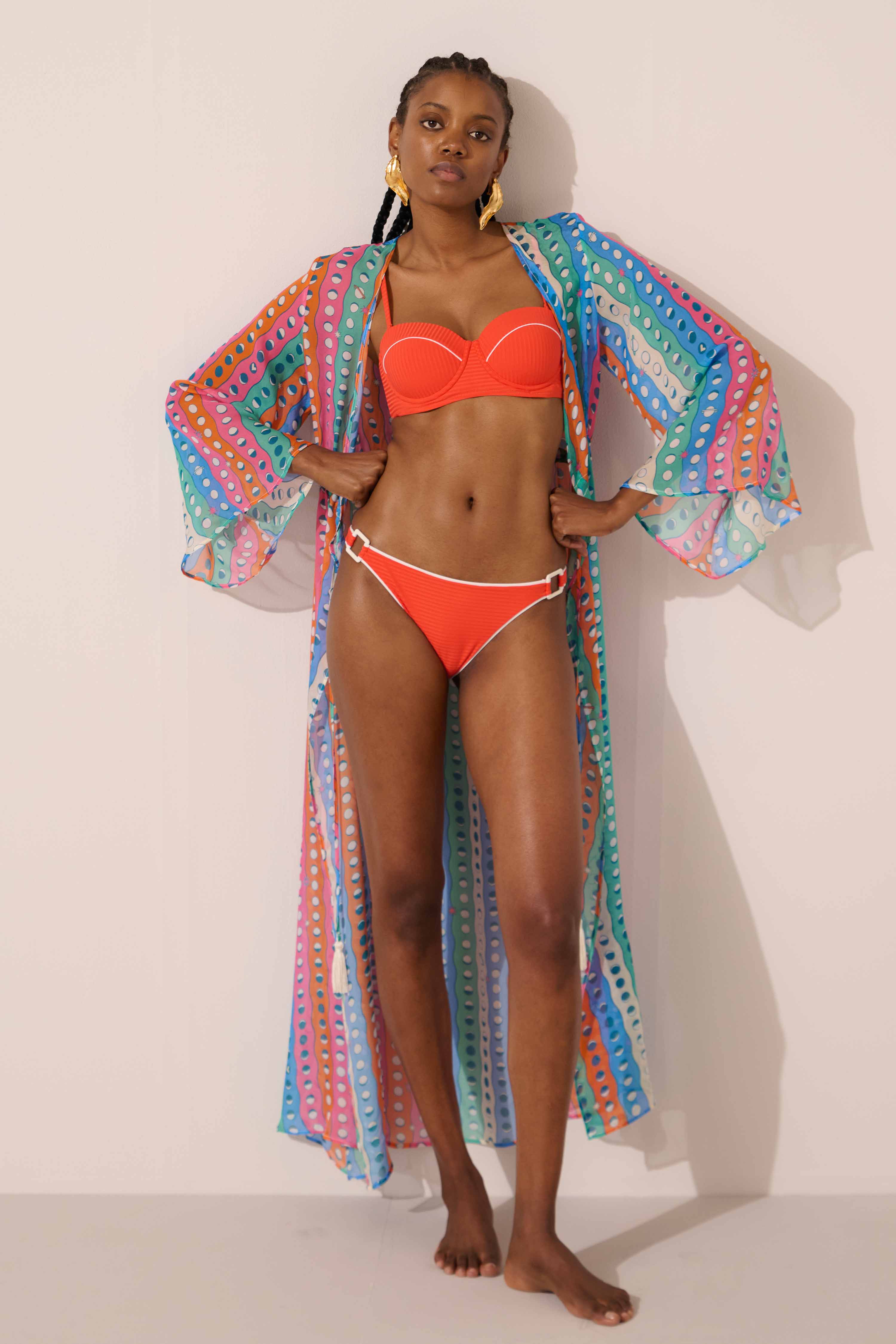 Image of product named moonshine silk marisa kimono by Paolita London
