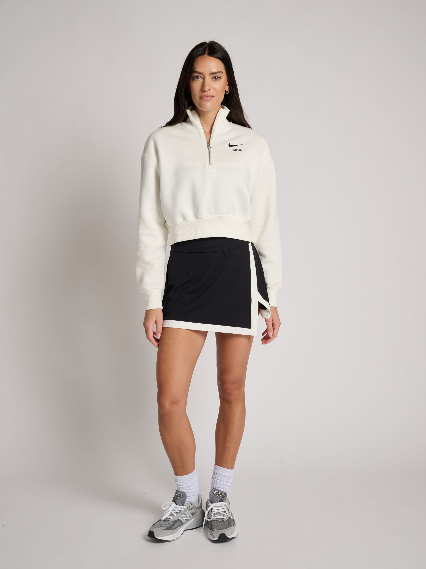 1/2-Zip Cropped Sweatshirt | Nike