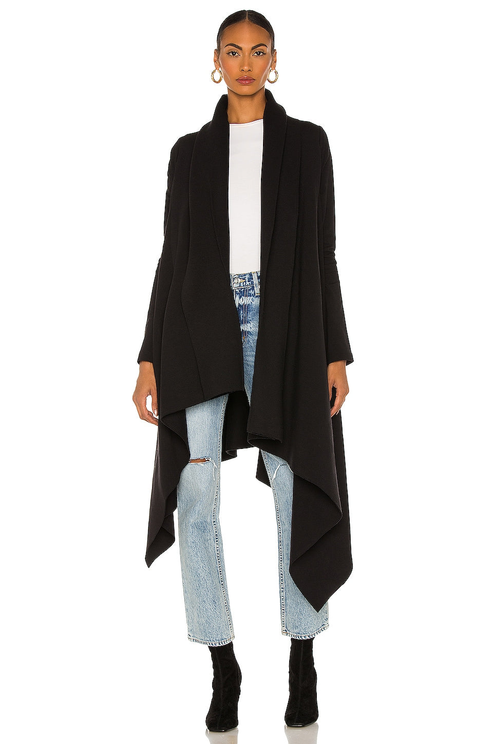 Uneven Blanket Coat - Norma Kamali