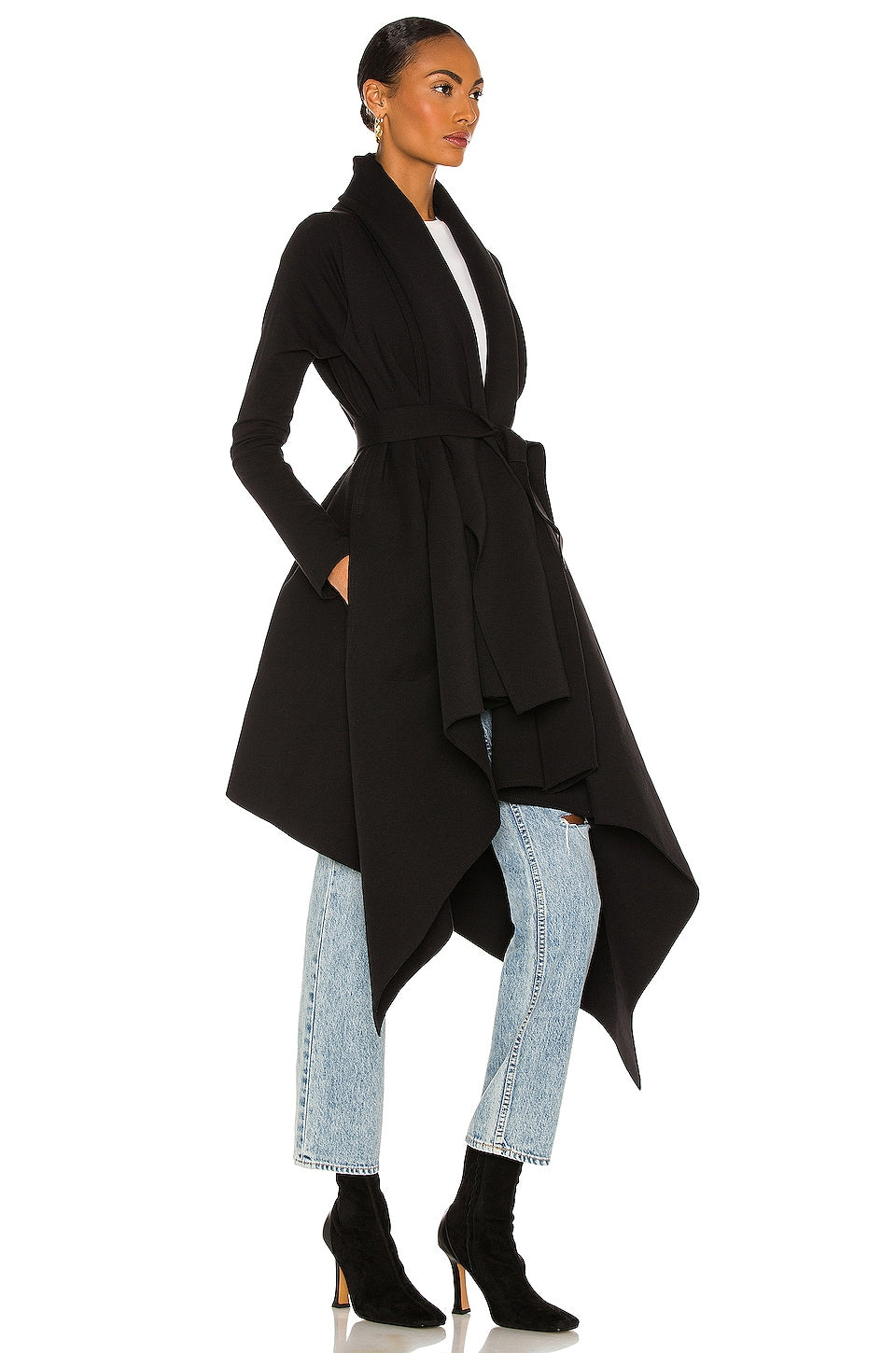 Uneven Blanket Coat - Norma Kamali