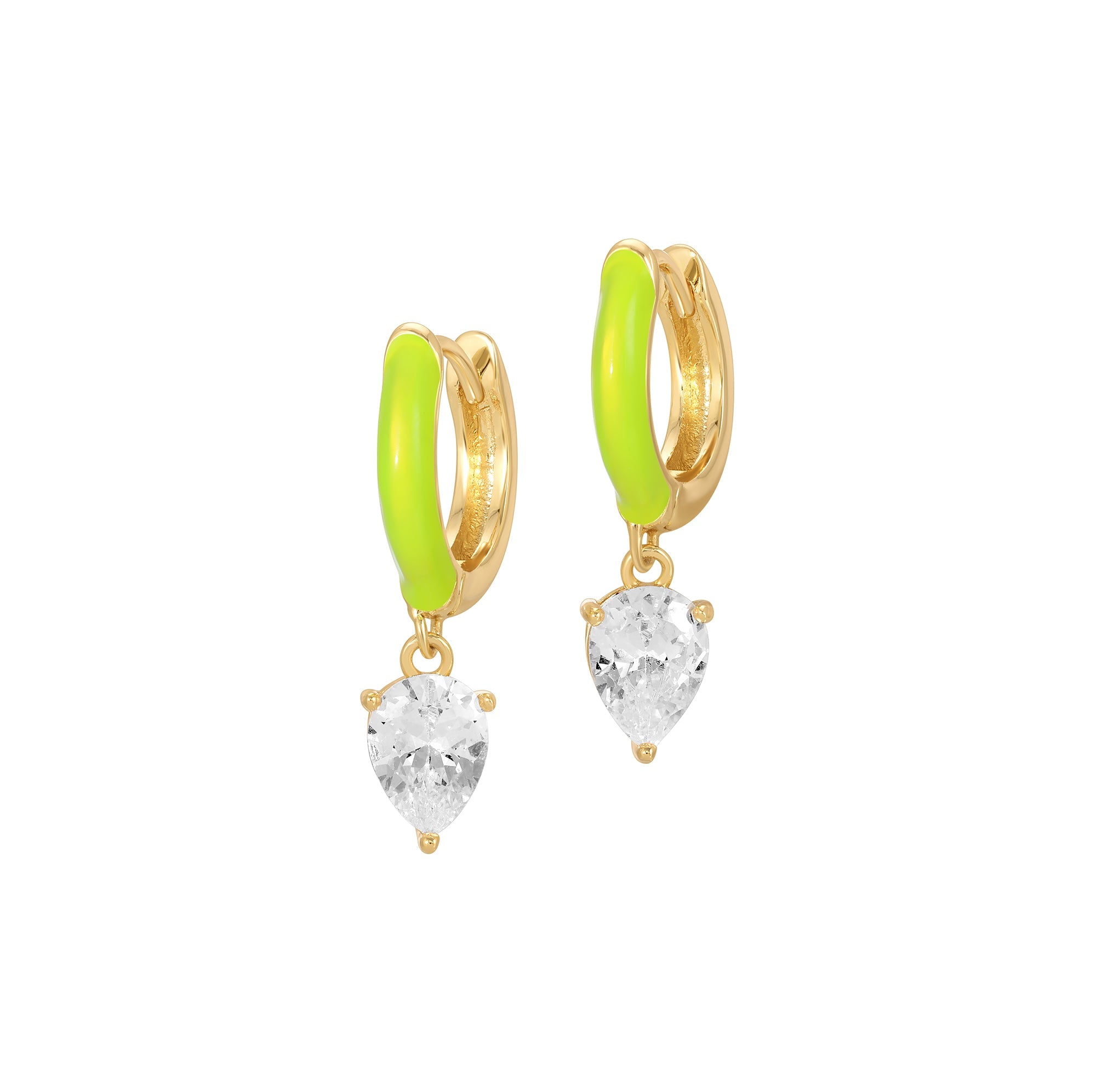 Neon Nights Earrings (Neon Green)