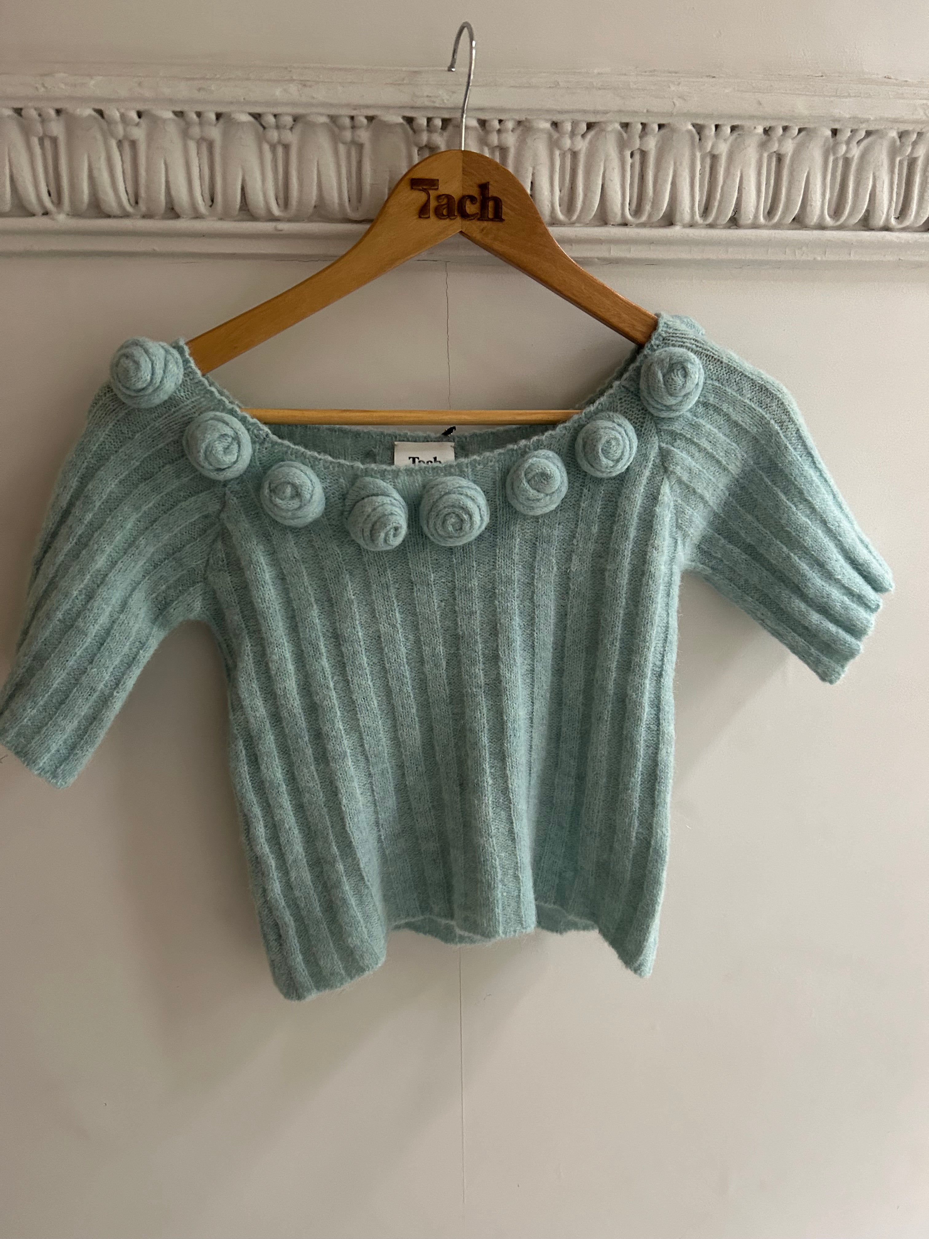 Neus Alpaca Blend Knit Top