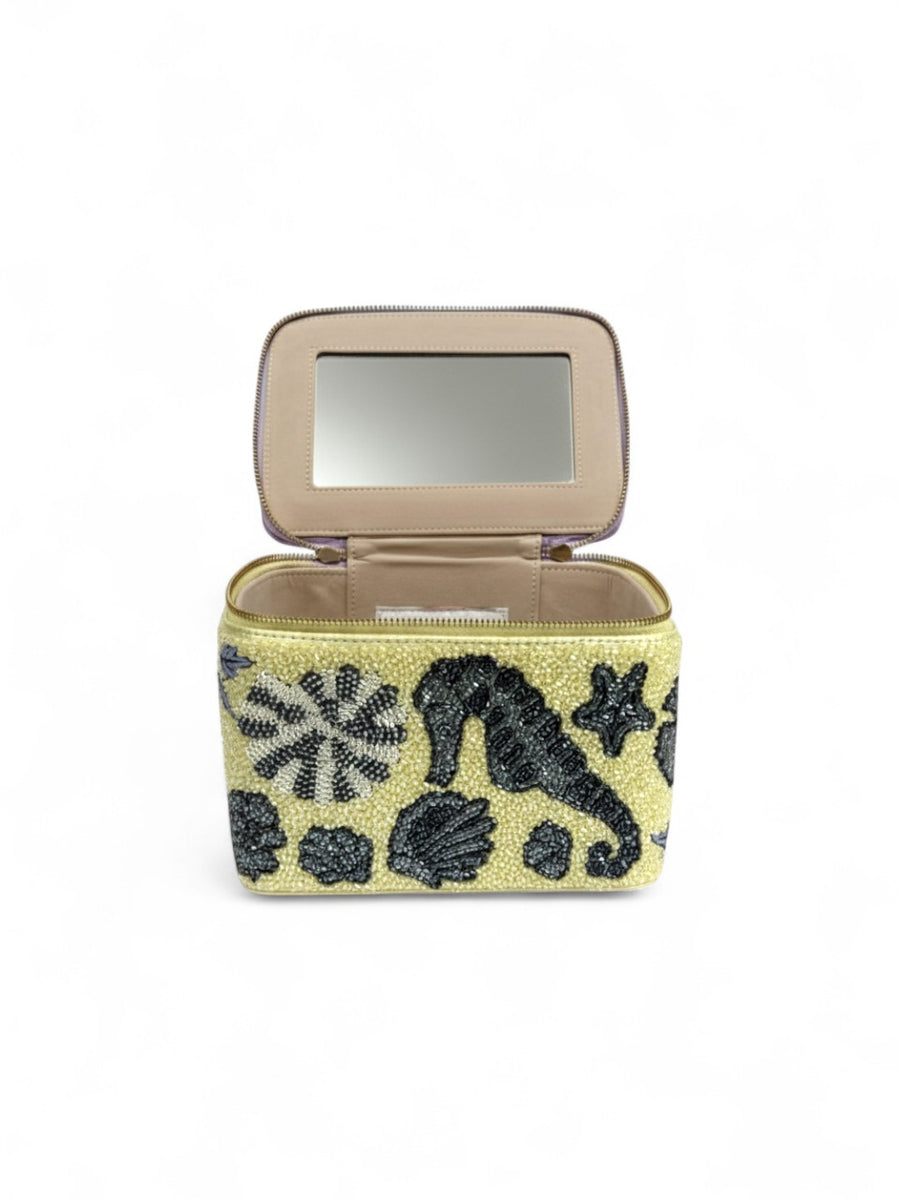 New Orleans Vanity Bag in Yellow - will take 2-4 weeks to arrive