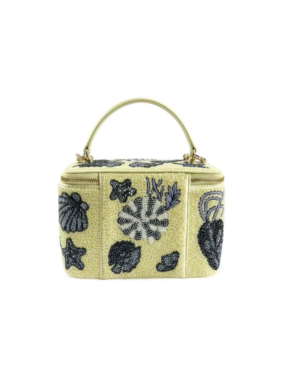 New Orleans Vanity Bag in Yellow - will take 2-4 weeks to arrive