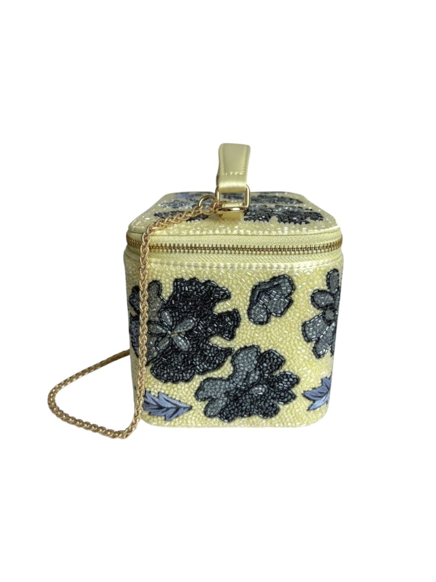 New Orleans Vanity Bag in Yellow - will take 2-4 weeks to arrive