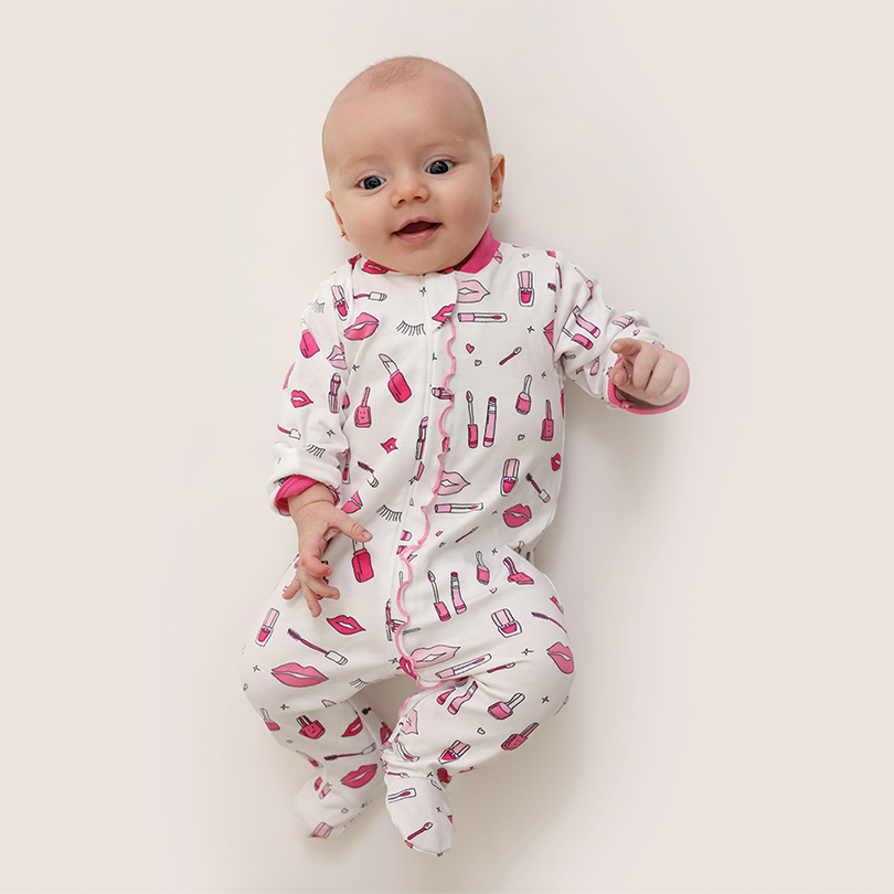 Zipper Footie Makeup