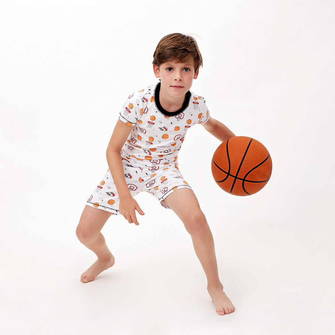 Two Piece PJ SS/ Shorts  Basket