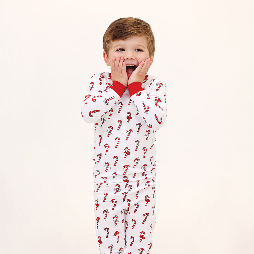 Two Piece PJ  Candy Canes