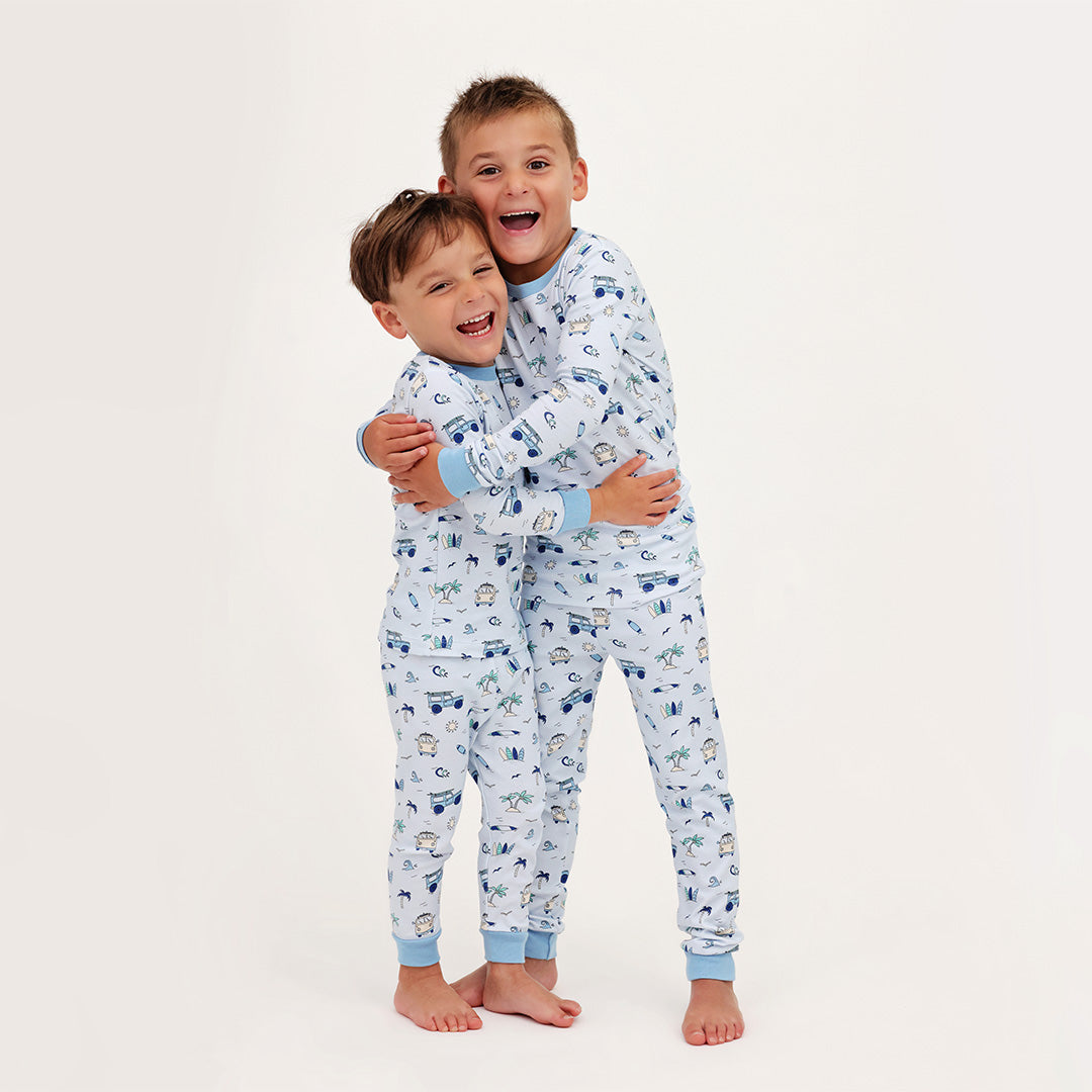 Two Piece Pj Let's Go Surfing