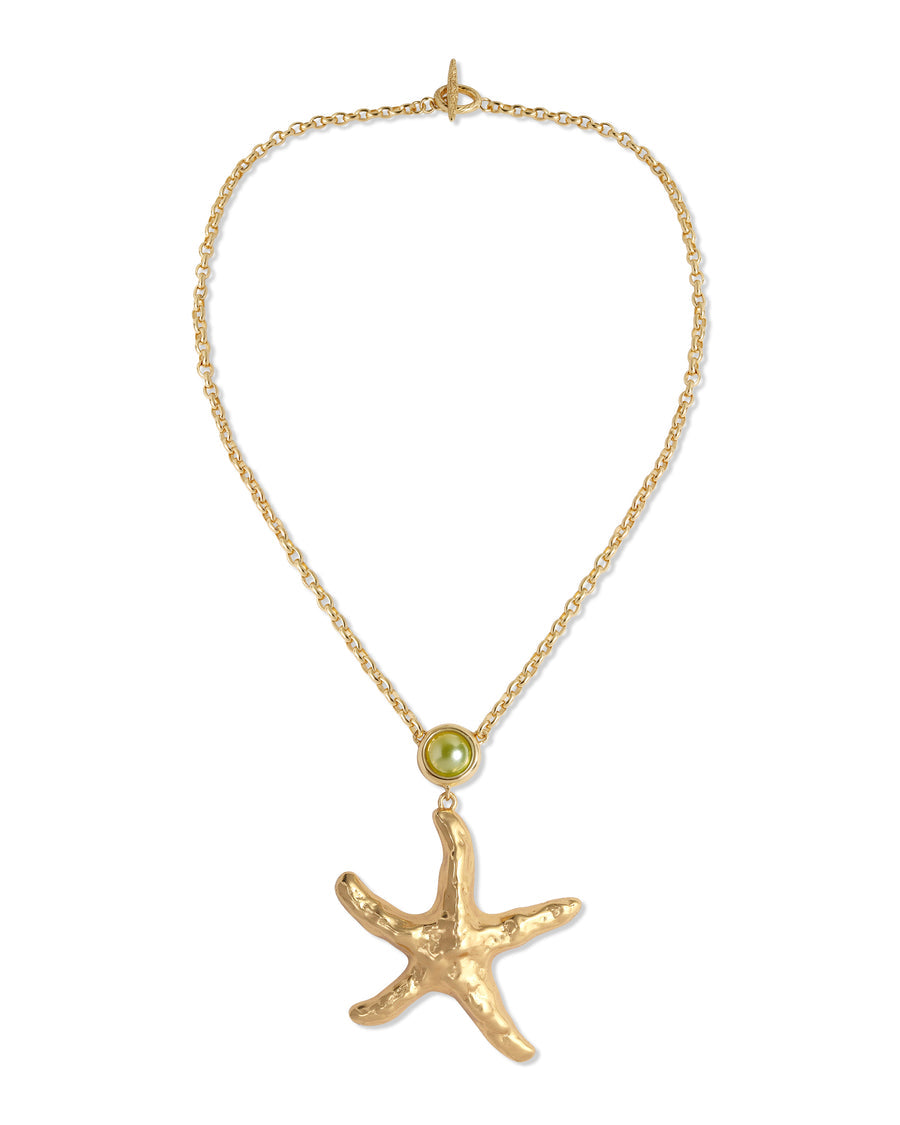 Pearl Drop Starfish Necklace - will take 2-4 weeks to arrive