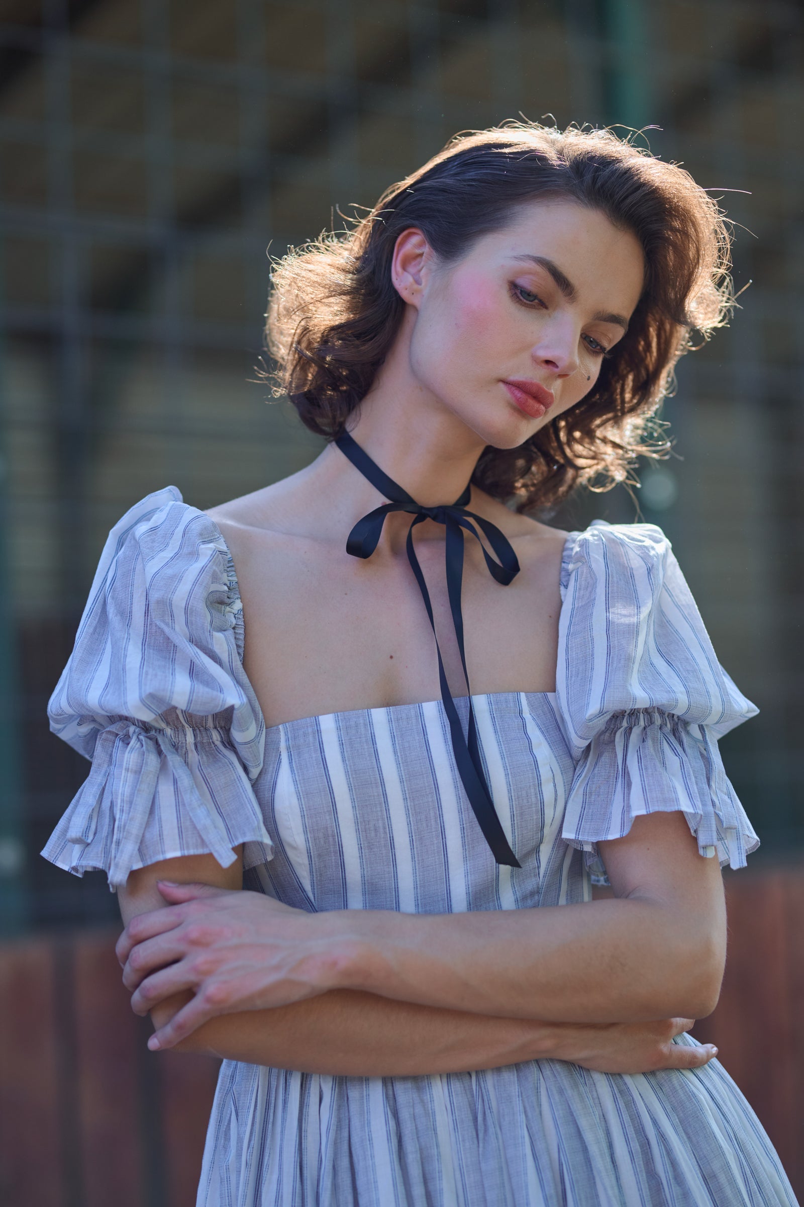 The Lake Stripe Market Dress