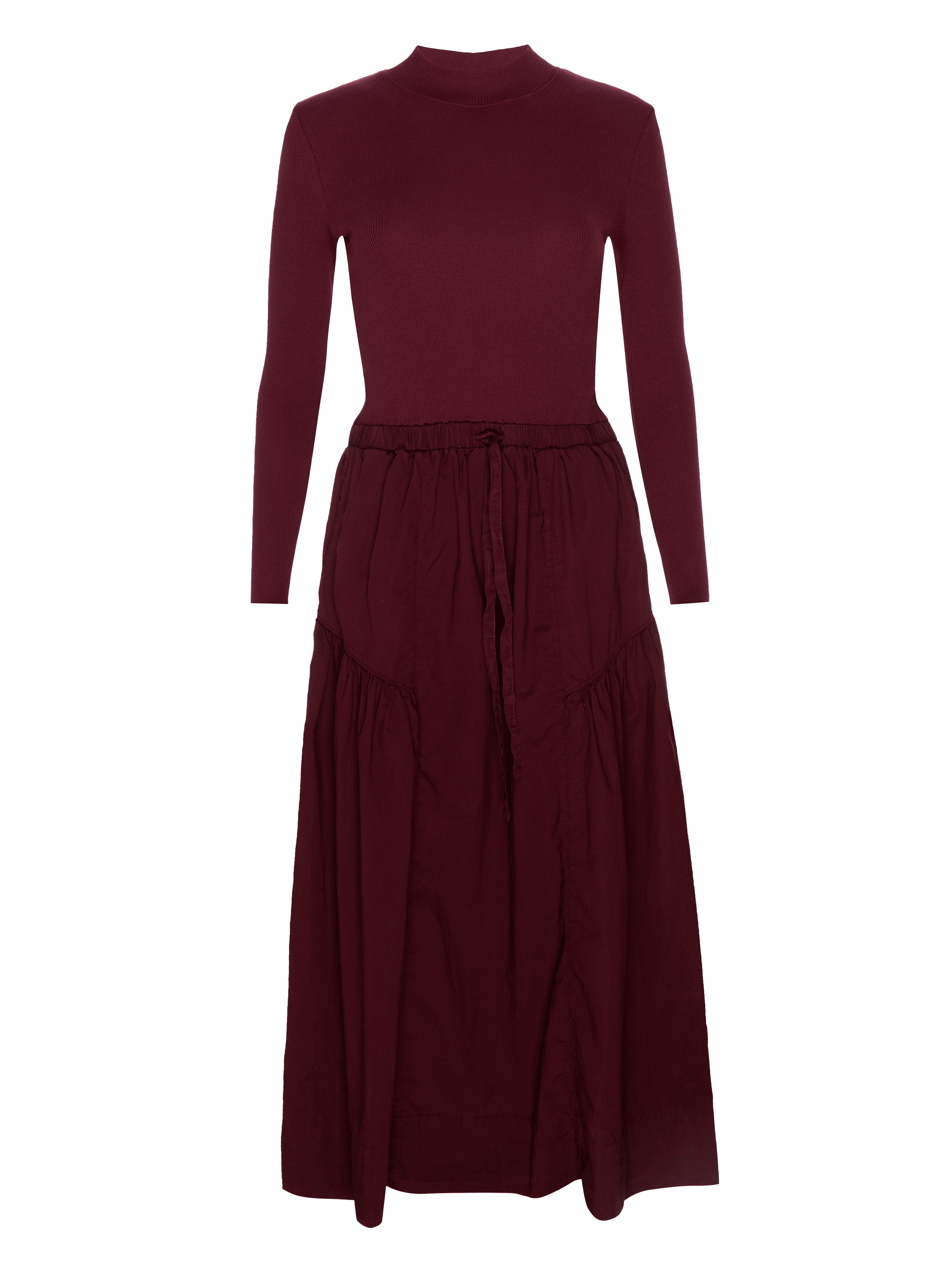 NATION LTD Wrenley Combo Midi Dress