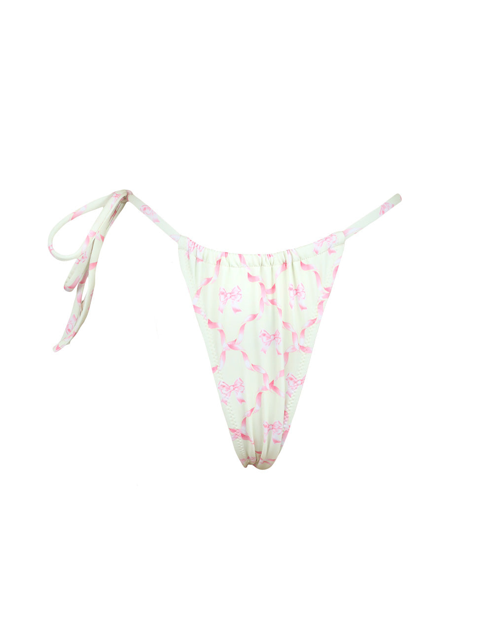 One Scoop Of Vanilla With Sprinkles Side Tie Bottoms