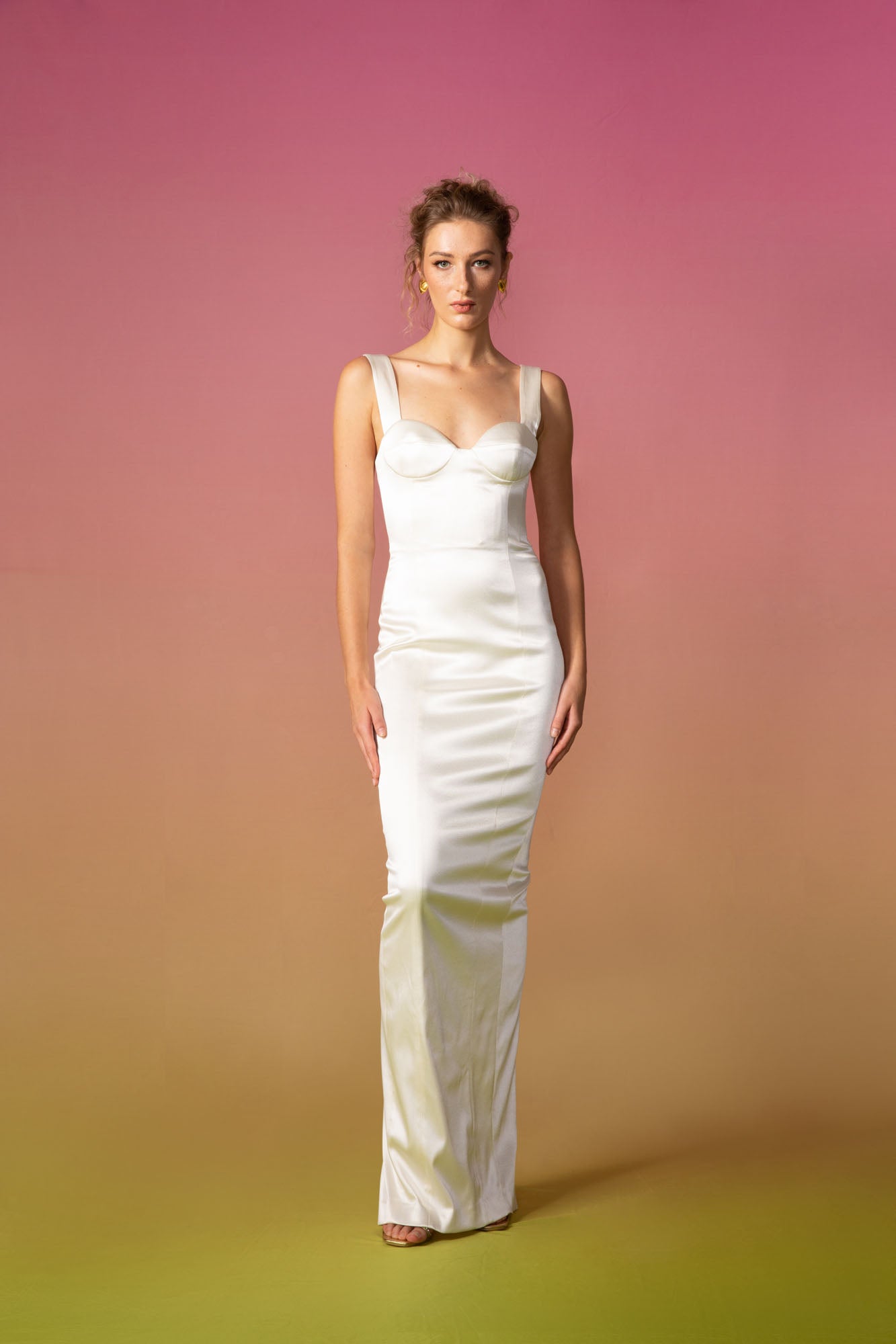 Palmela Gown - Ivory