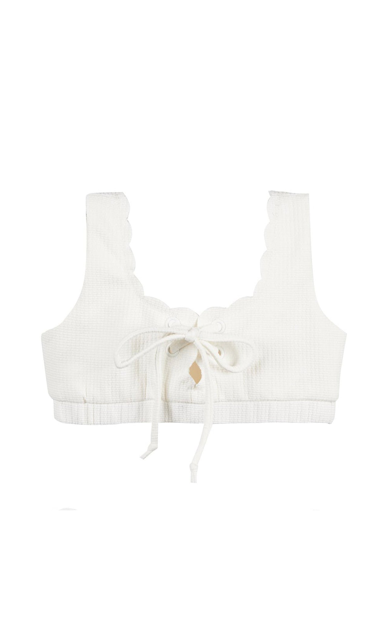 Bumby Palm Springs Tie Top in Coconut